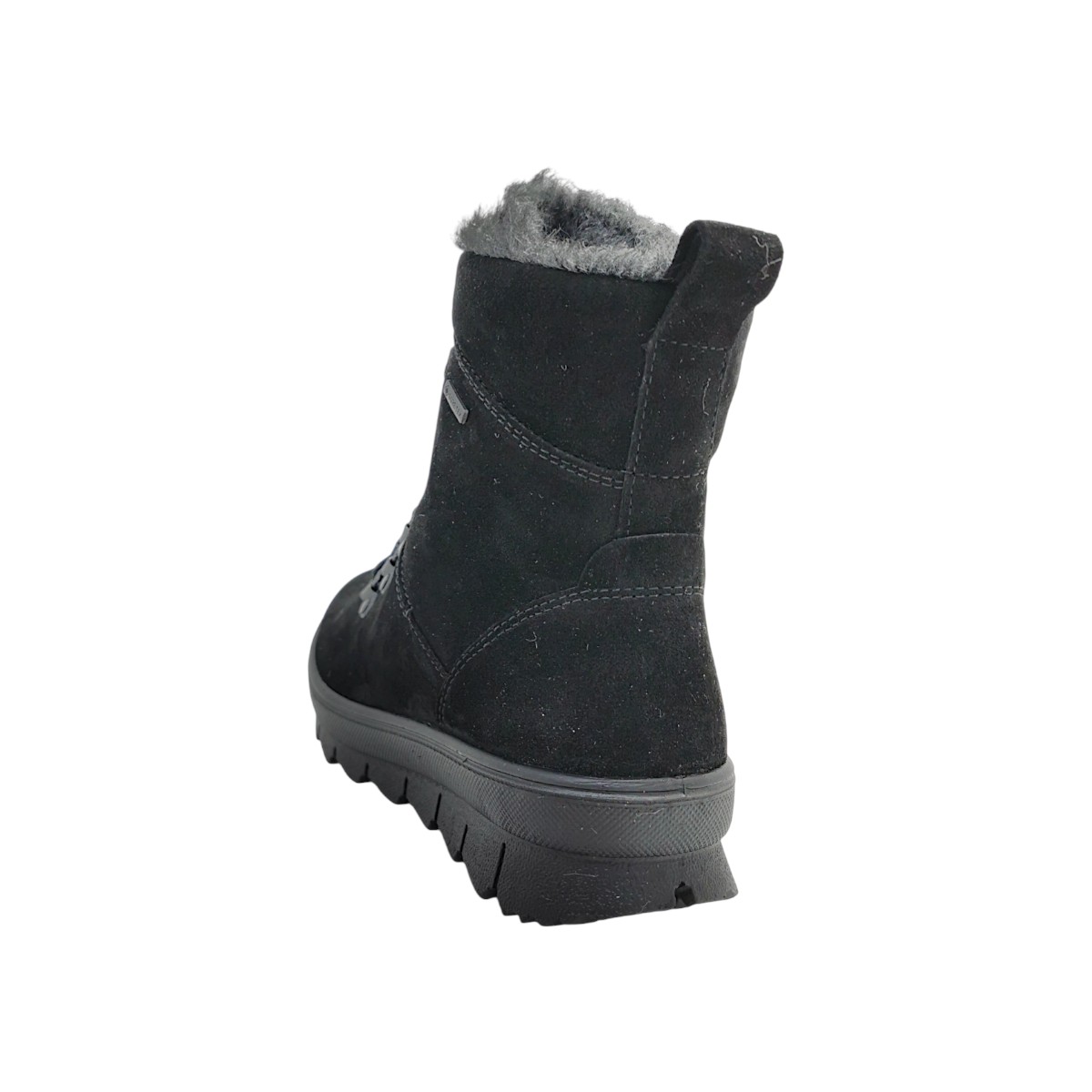 Legero Novara Damenschuhe Schnürstiefel Schwarz Freizeit (Schwarz 0000, Gr. 2:4)