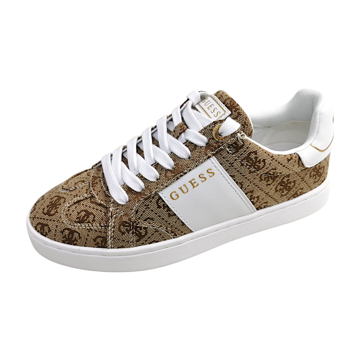 Guess JRone 5 Damenschuhe sportlicher Schnürer Braun Freizeit (beige/brown, Größe 39 EU) Guess JRone 5 Damenschuhe sportlicher Schnürer Braun Freizeit (beige/brown, Größe 39 EU)