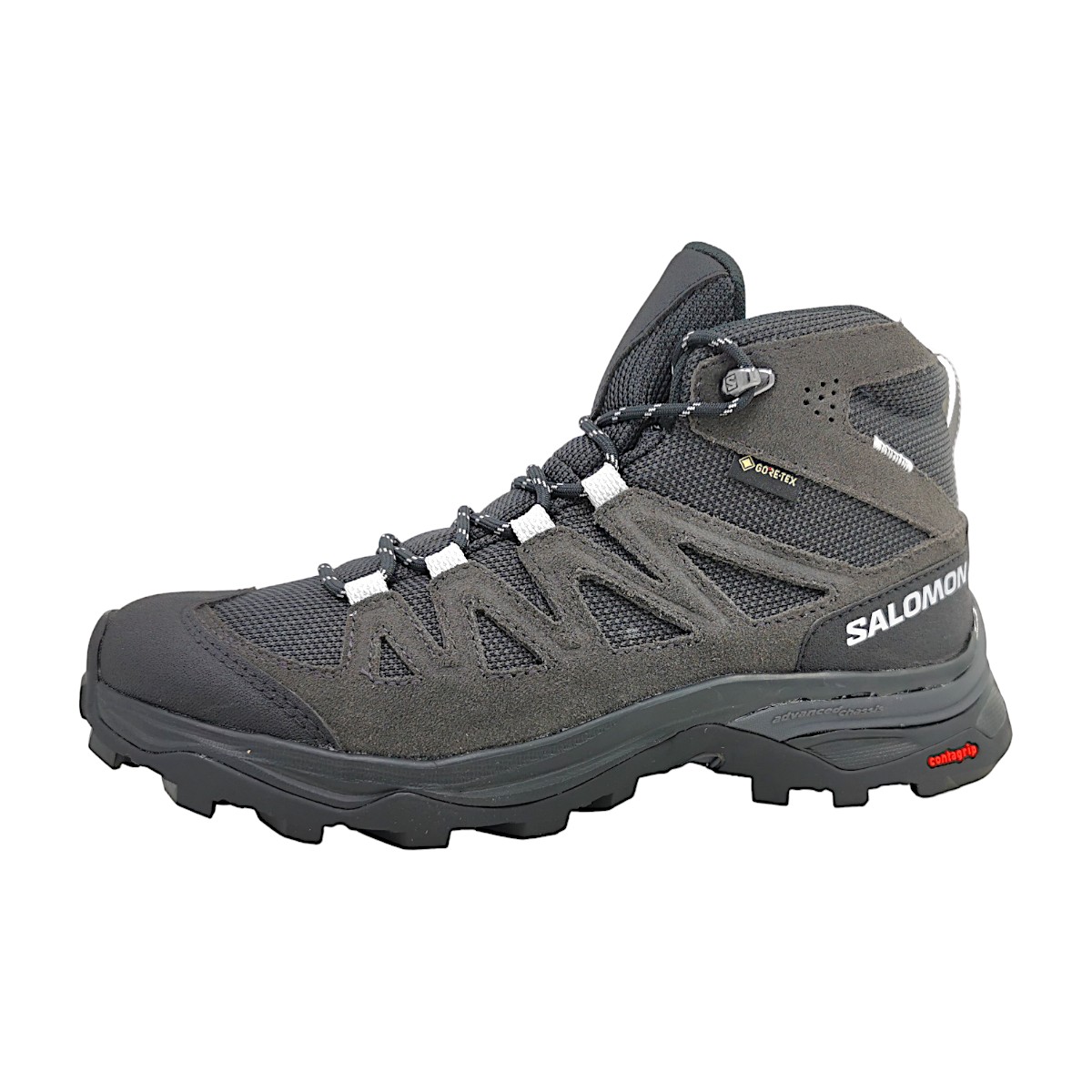 Salomon X-Ward MD GTX Sportschuhe Damen Wanderschuhe Grau Freizeit