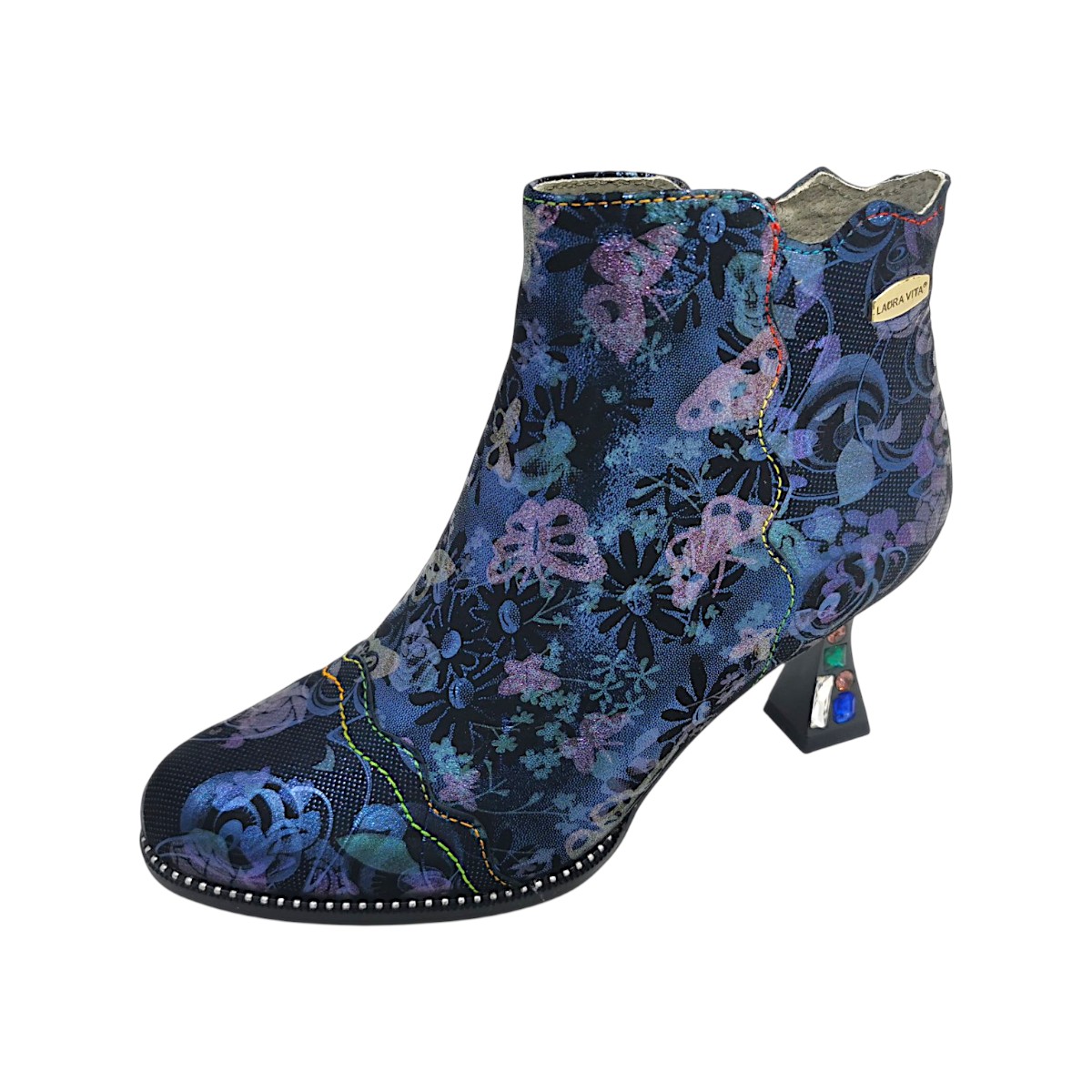 Laura Vita OLIVEO 12 Metallic indigo