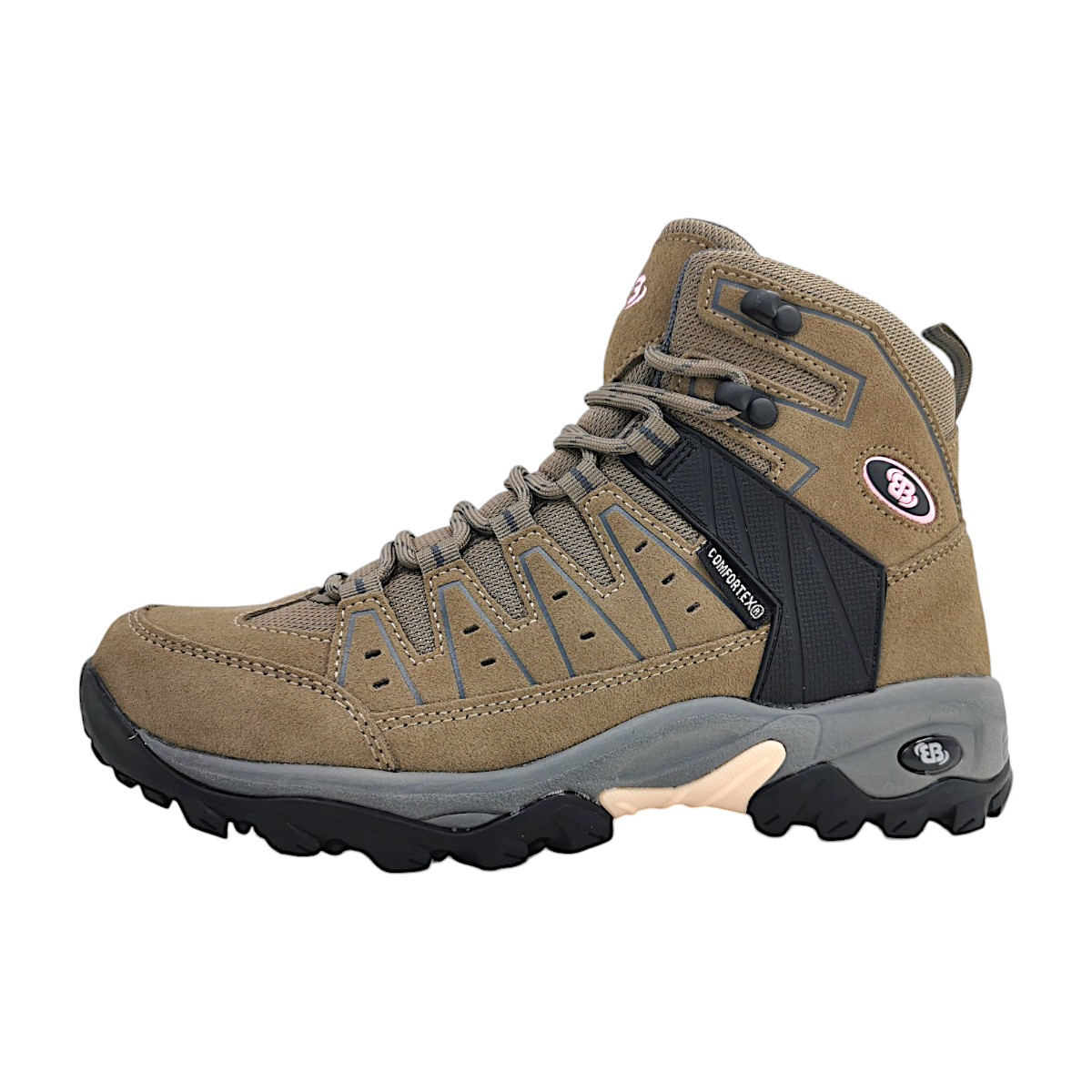 Brütting Mount Pinos High Sportschuhe Damen Wanderstiefel Wanderschuh Braun Wandern