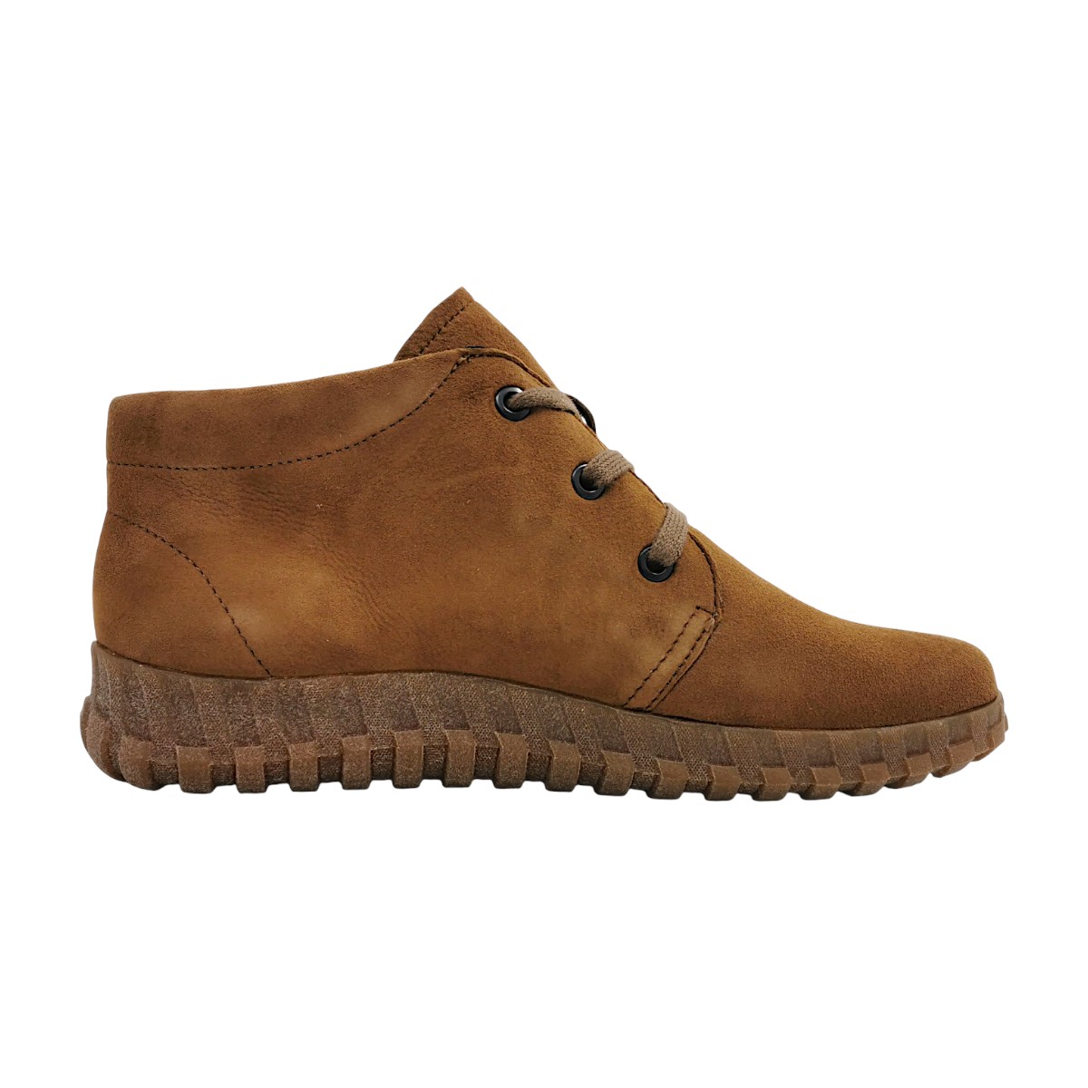 Semler Jenny Damenschuhe Stiefeletten Schnürer Braun Freizeit (cappuccino 042, Gr. 2:4.5)