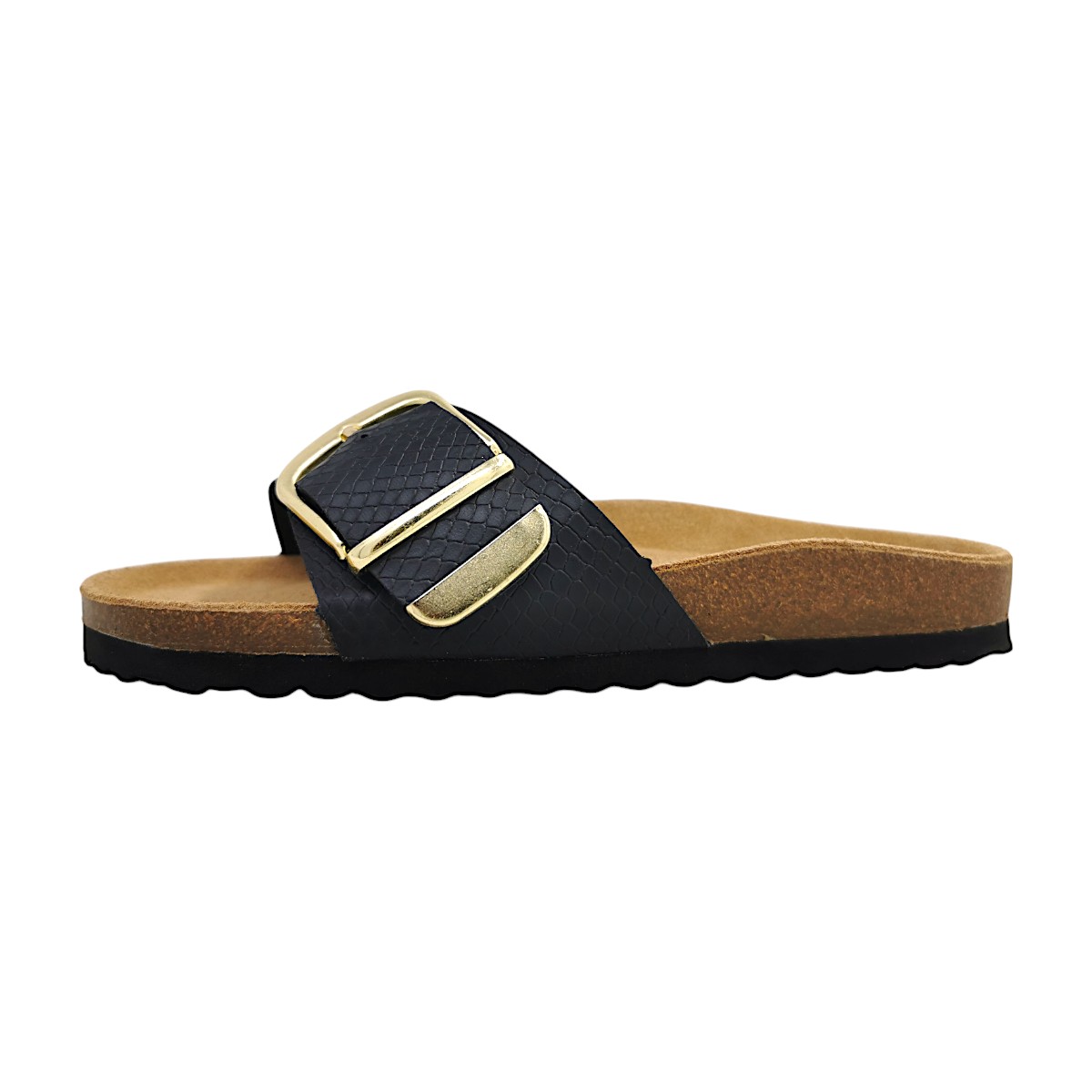 Jane Klain Damenschuhe Pantoletten Fußbett Schwarz Freizeit Jane Klain Damenschuhe Pantoletten Fußbett Schwarz Freizeit