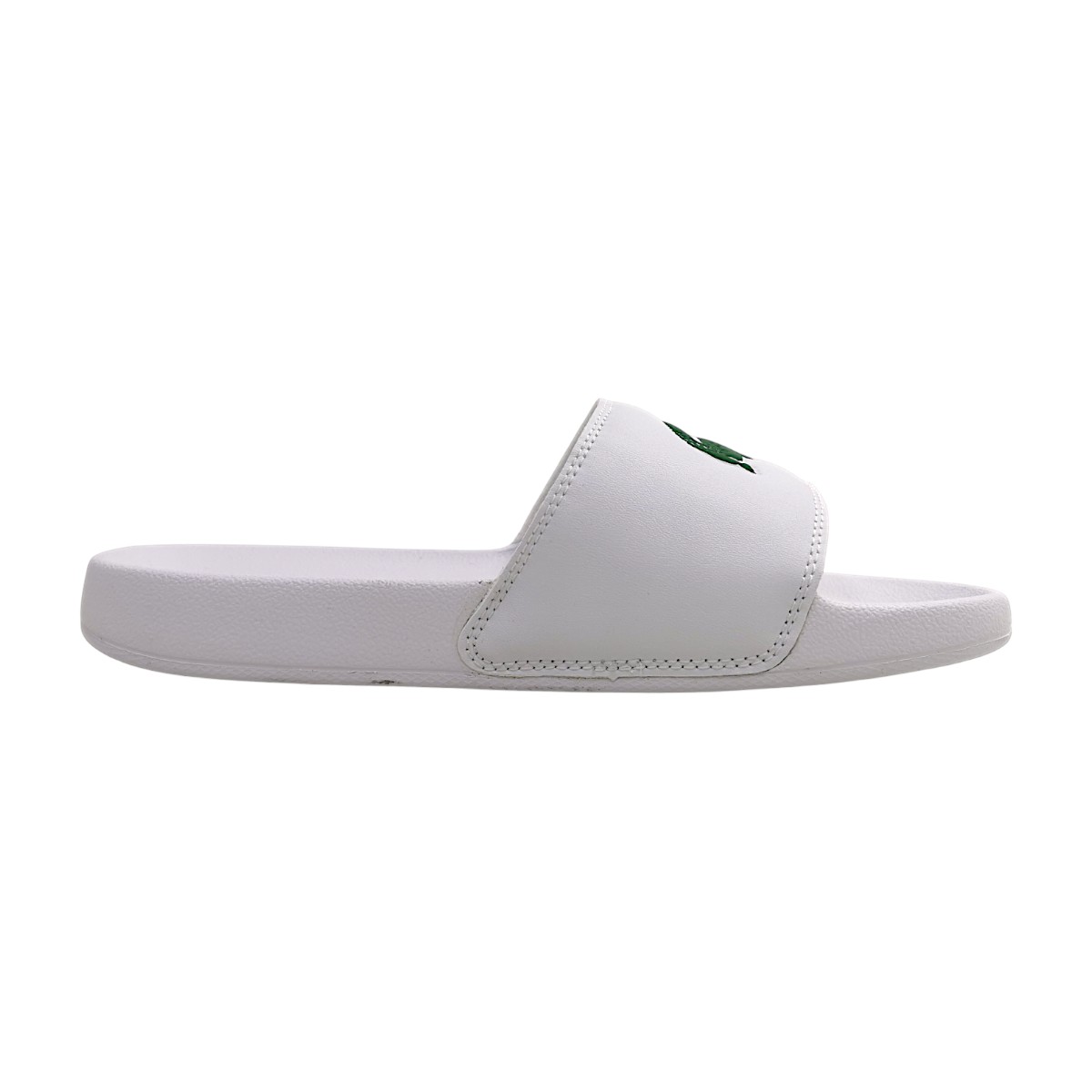 Lacoste Serve Slides 49CFA0042 Weiß WHT/Green 082 Lacoste Serve Slides 49CFA0042 Weiß WHT/Green 082