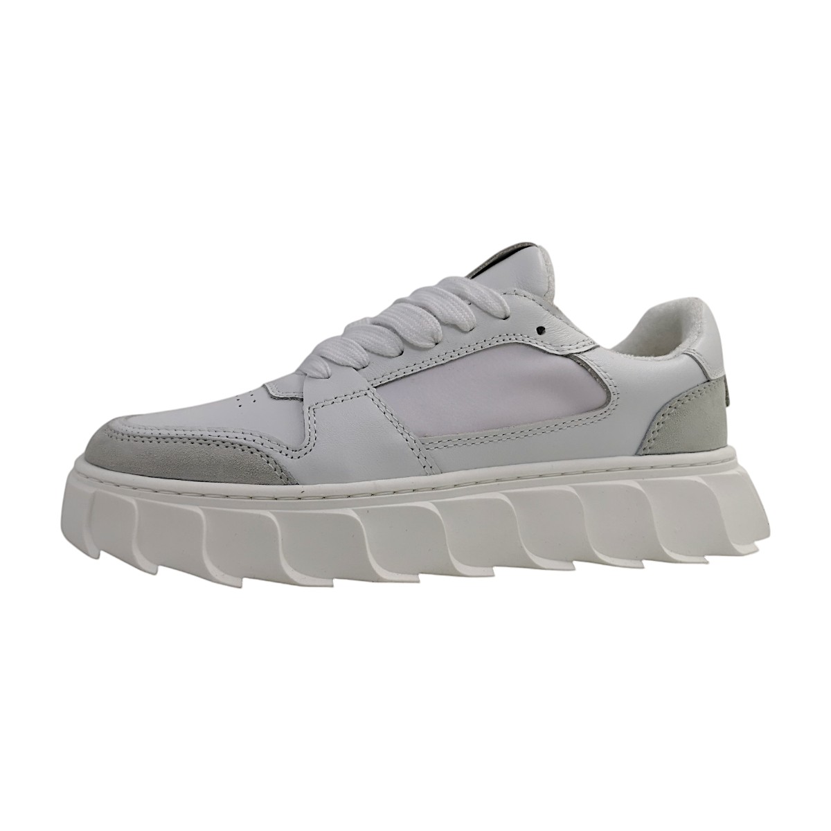 Apple of Eden Damenschuhe Schnürschuhe Weiß Freizeit