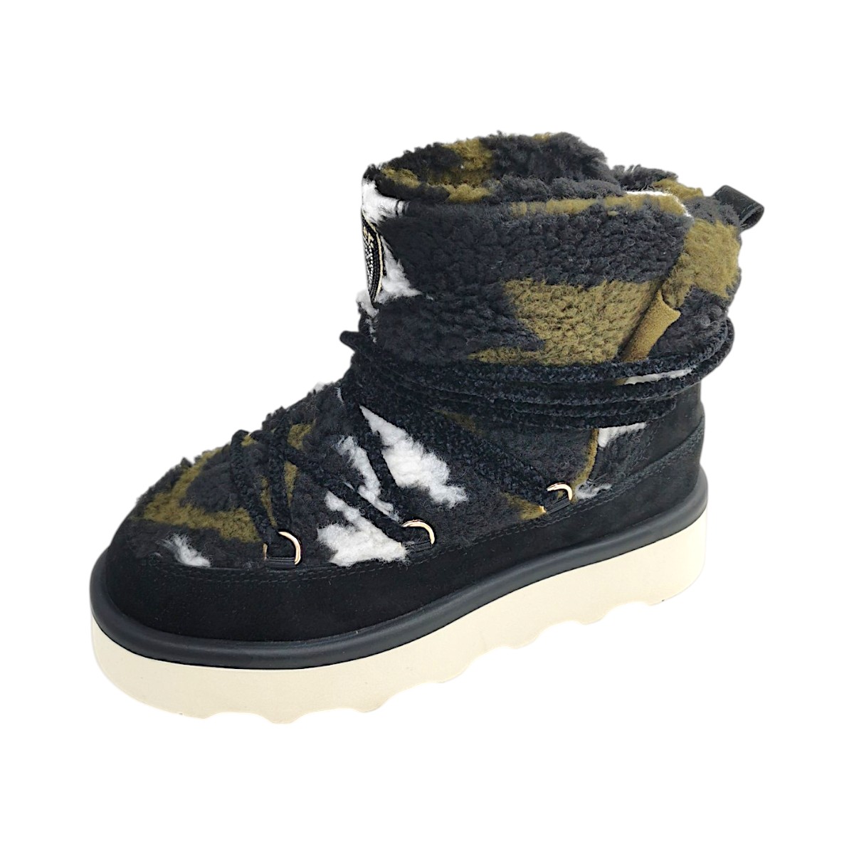 Blauer USA Damenschuhe Winterstiefel Schwarz Freizeit (black/military BLK/MIL, Gr. 1:37) Blauer USA Damenschuhe Winterstiefel Schwarz Freizeit (black/military BLK/MIL, Gr. 1:37)
