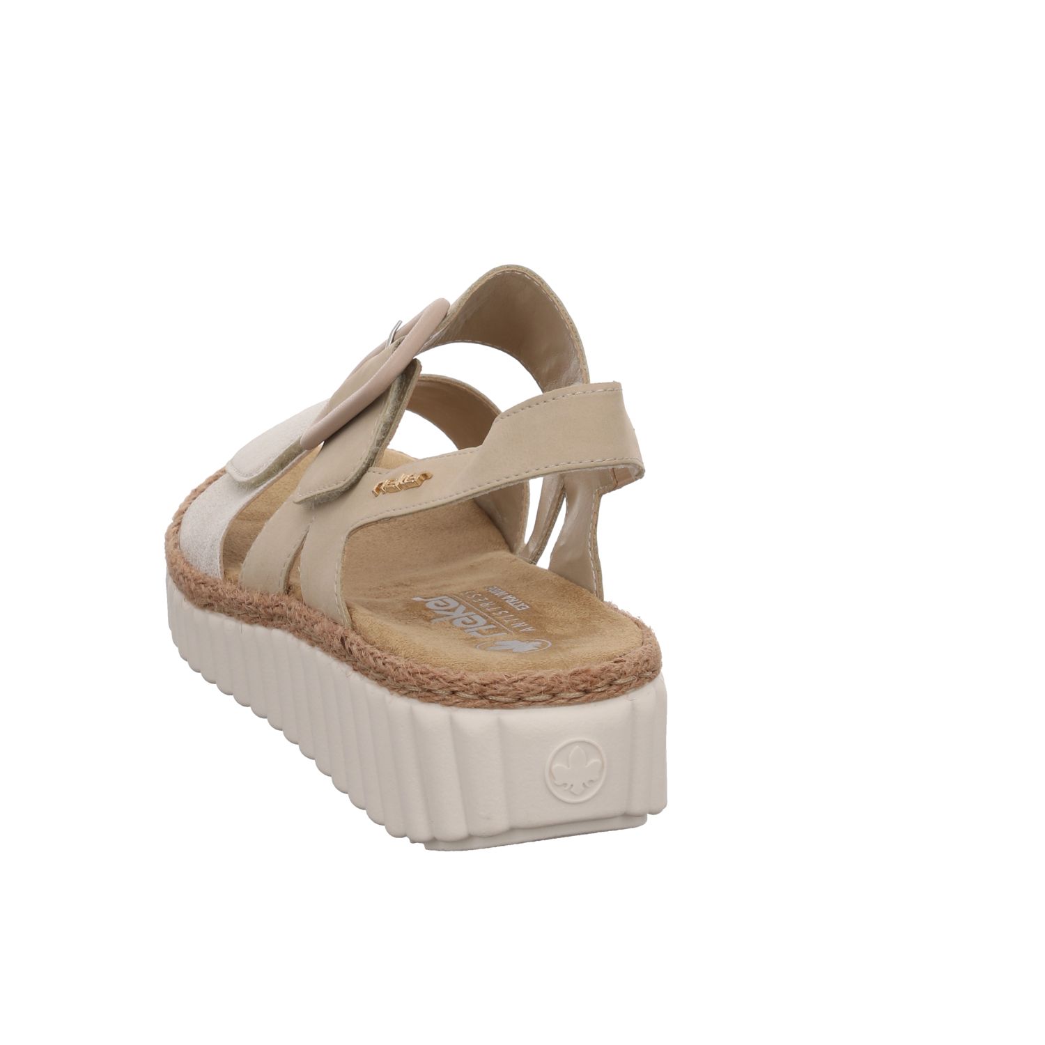Rieker 69260-60 Beige beige-gold/perle