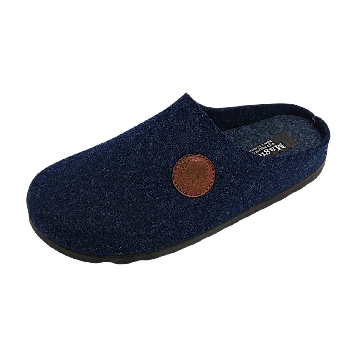 Becker Tiger Herrenschuhe Hausschuhe Pantolette Blau Freizeit (navy, Größe 45 EU)