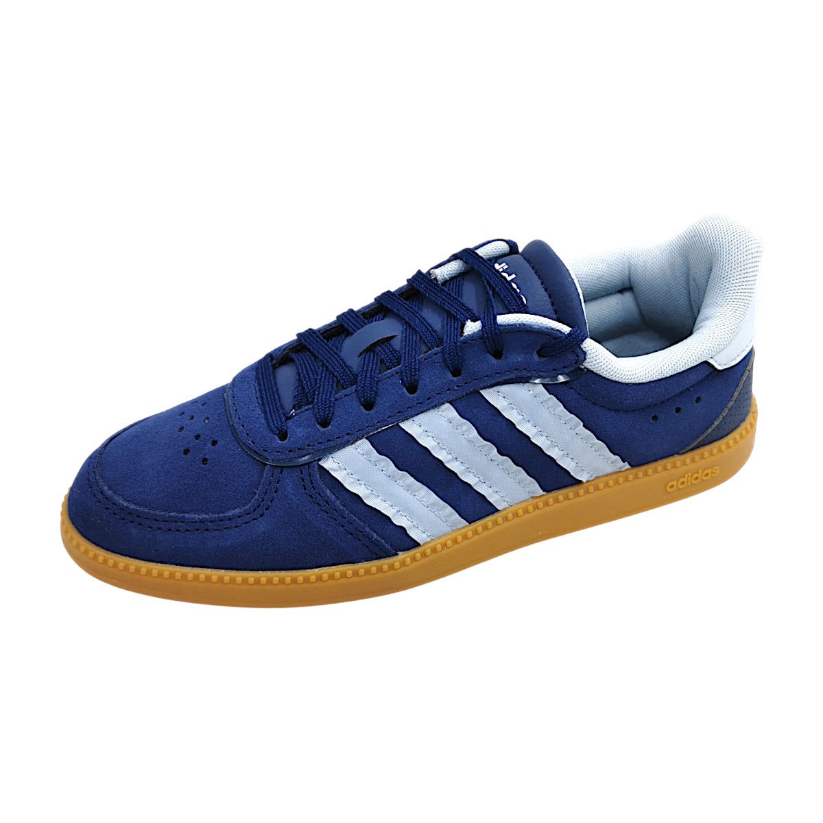 adidas Breaknet Damenschuhe sportlicher Schnürer Blau Freizeit (Dark blue, Größe 37 EU)