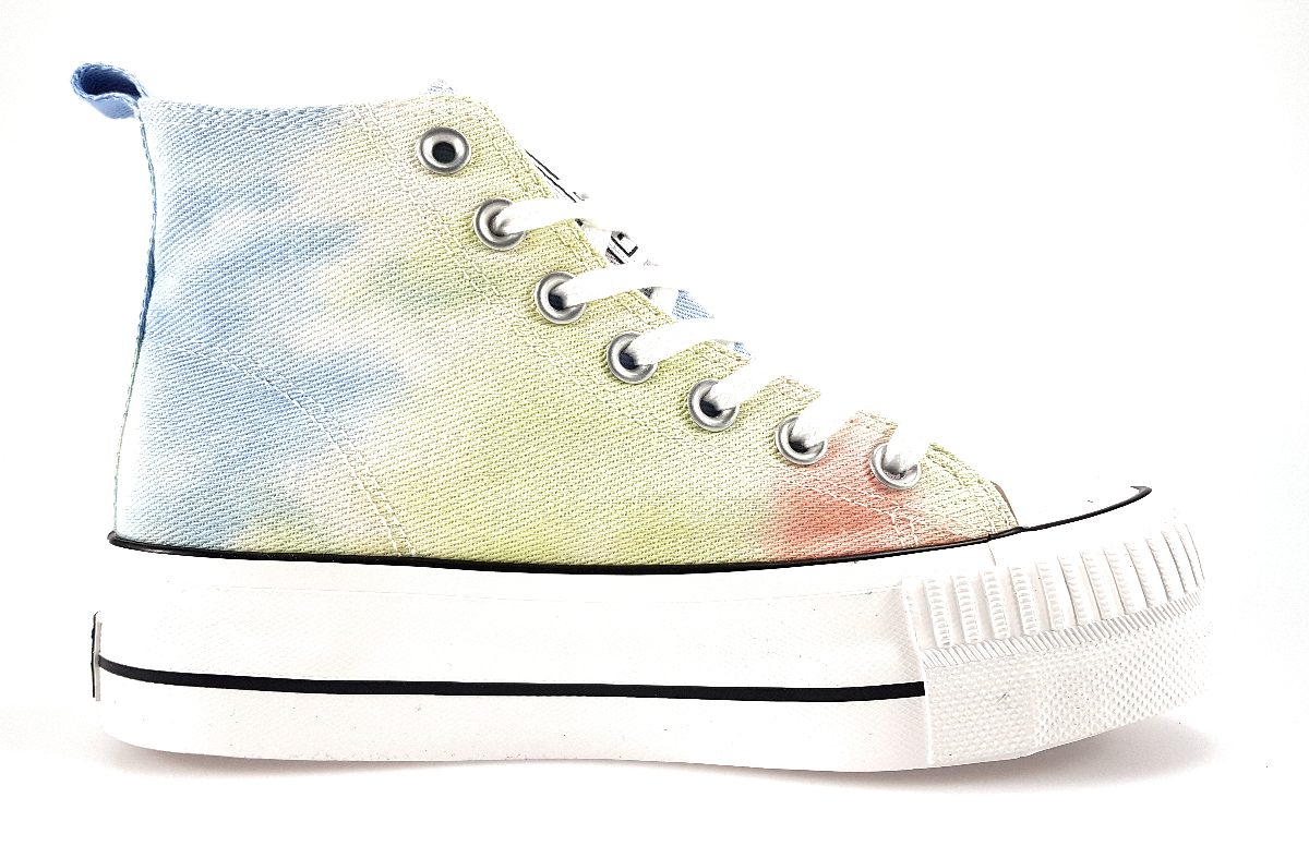 British Knights Kaya Mid Tie Dye B49-3712-05 Mehrfarbig 05 salmon/ baby blue