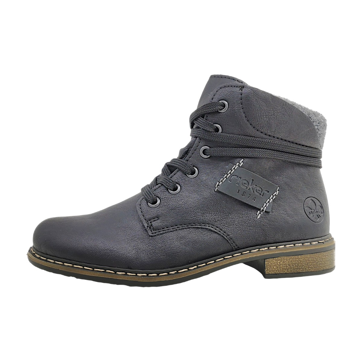Rieker 71222-01 Schwarz schwarz/anthrazit 01
