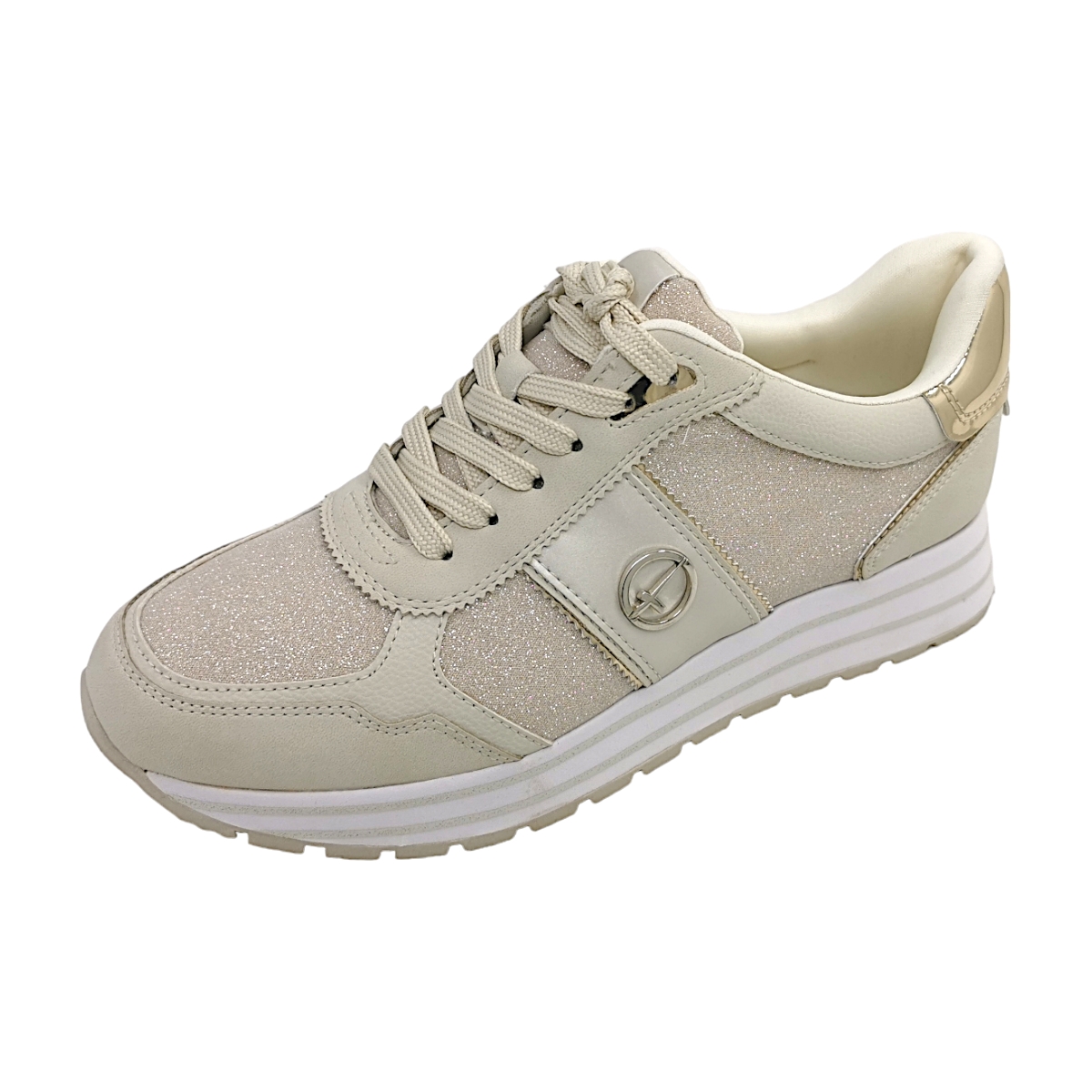Tamaris Damenschuhe Für lose Einlagen Schnürer Beige Freizeit (430 ivory comb., Größe 40 EU) Tamaris Damenschuhe Für lose Einlagen Schnürer Beige Freizeit (430 ivory comb., Größe 40 EU)