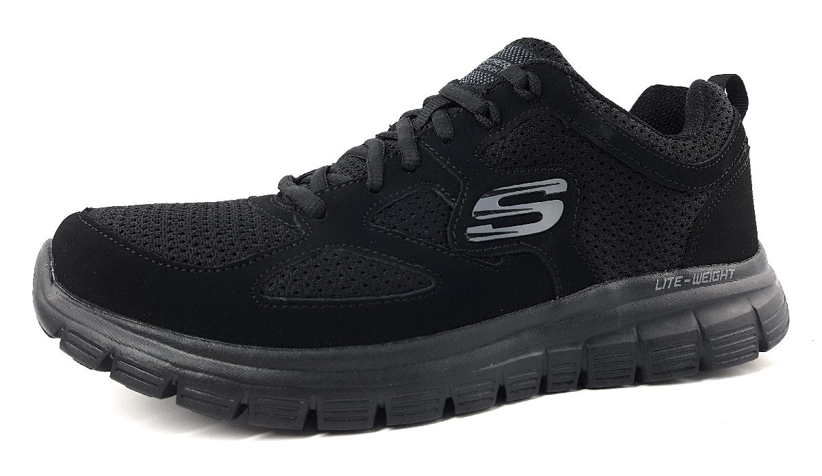 Skechers Burns 52635 BBK Schwarz Black BBK Skechers Burns 52635 BBK Schwarz Black BBK