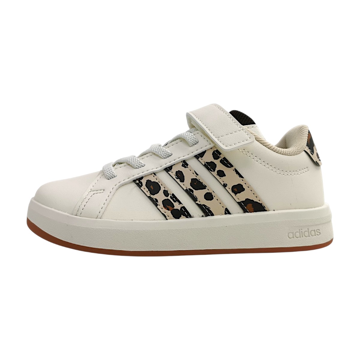 adidas Grand Court EL C KJ4817 Beige white/linen/coffee/leo adidas Grand Court EL C KJ4817 Beige white/linen/coffee/leo