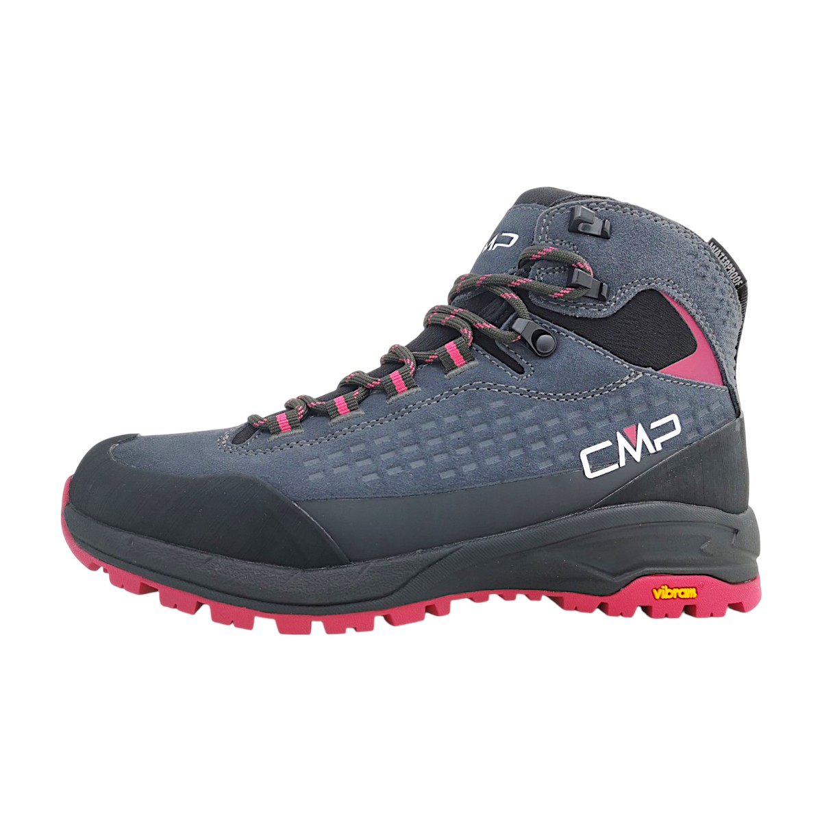 CMP Vertyx Mid Wmn WP Trekkin 3Q17286-71UT Grau grey/fuxia 71UT