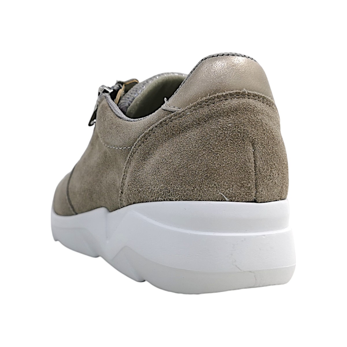 Waldläufer 668K02-304/201 Grau grey/stein 201