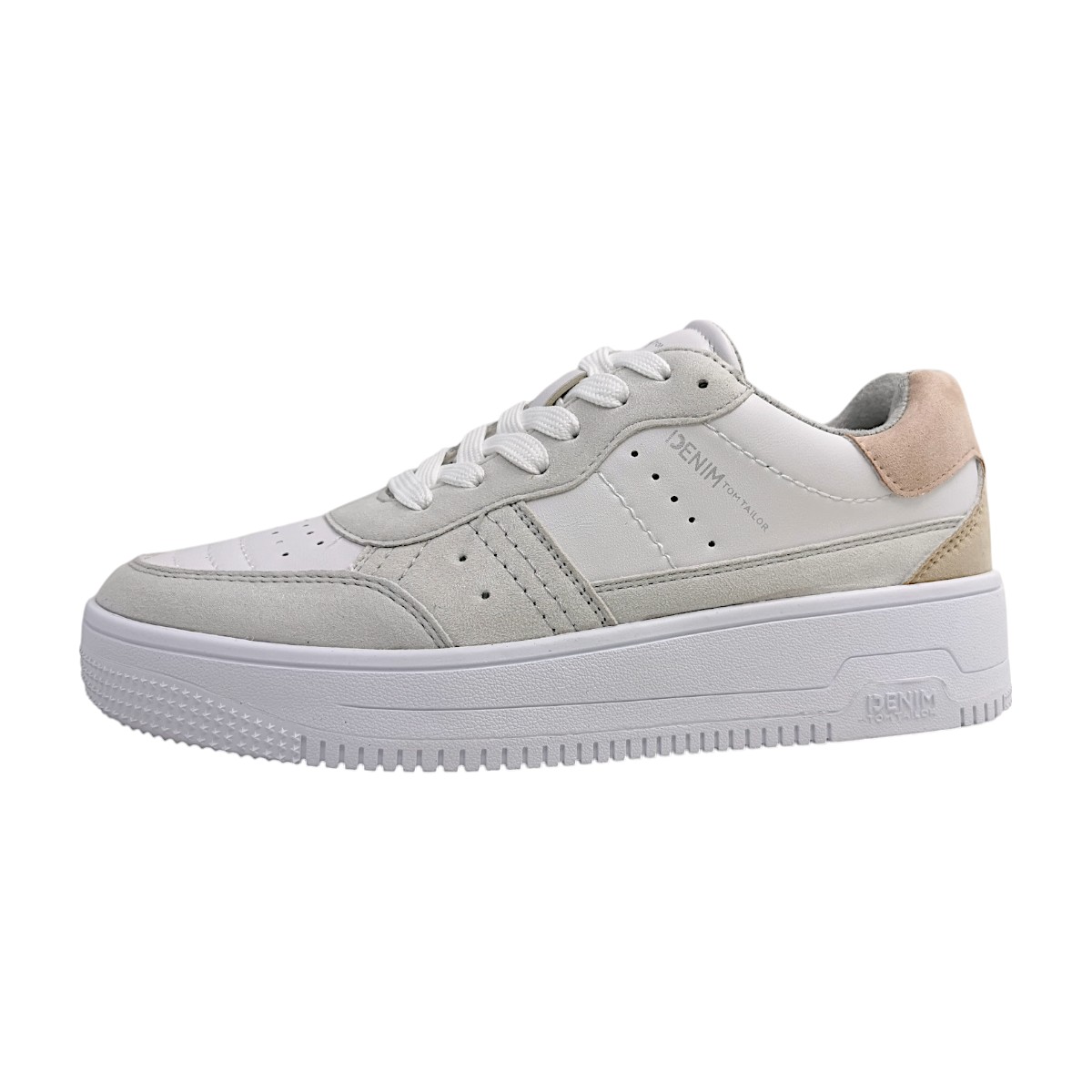 Tom Tailor Damenschuhe Schnürschuhe Sportive sportlicher Schnürer Weiß Freizeit Tom Tailor Damenschuhe Schnürschuhe Sportive sportlicher Schnürer Weiß Freizeit