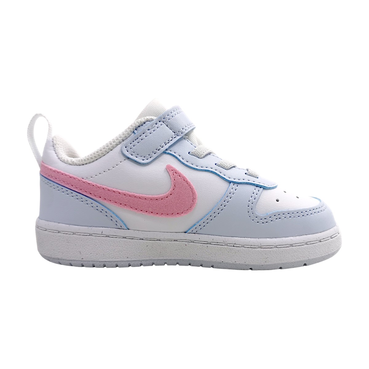 Nike Court Borough low IQ2727-101 Weiß white/pink/blue 101