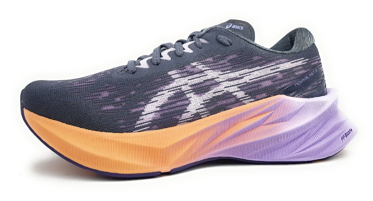 Asics Novablast 3 1012B288-020 Grau metropolis/ dusk violet Asics Novablast 3 1012B288-020 Grau metropolis/ dusk violet
