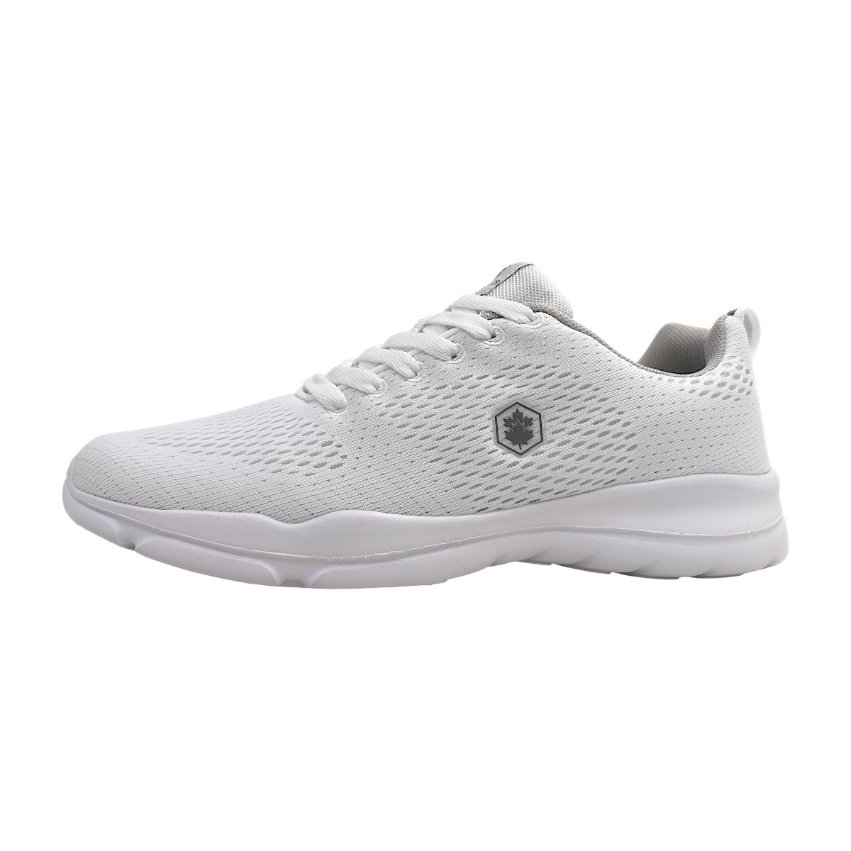 Lumberjack Agatha Sportschuhe Herren Trainingsschuhe sportlicher Schnürrer Weiß Freizeit