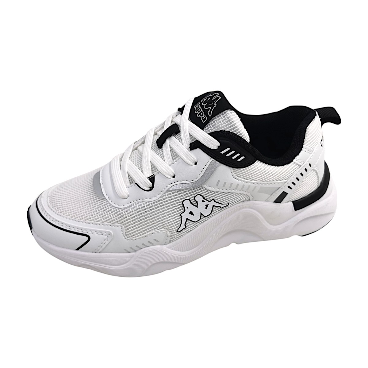Kappa 95K0102001 Weiß white/black Kappa 95K0102001 Weiß white/black
