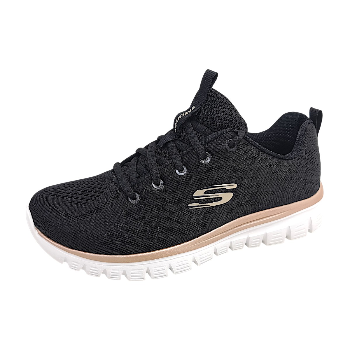 Skechers Get Connected 12615 BKGD Schwarz BKGD