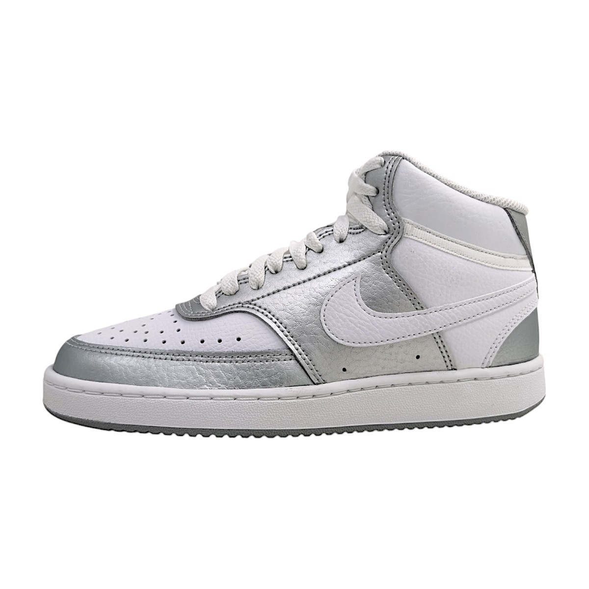 Nike Court Vision MID Damenschuhe Stiefel Schnürer Weiß Freizeit
