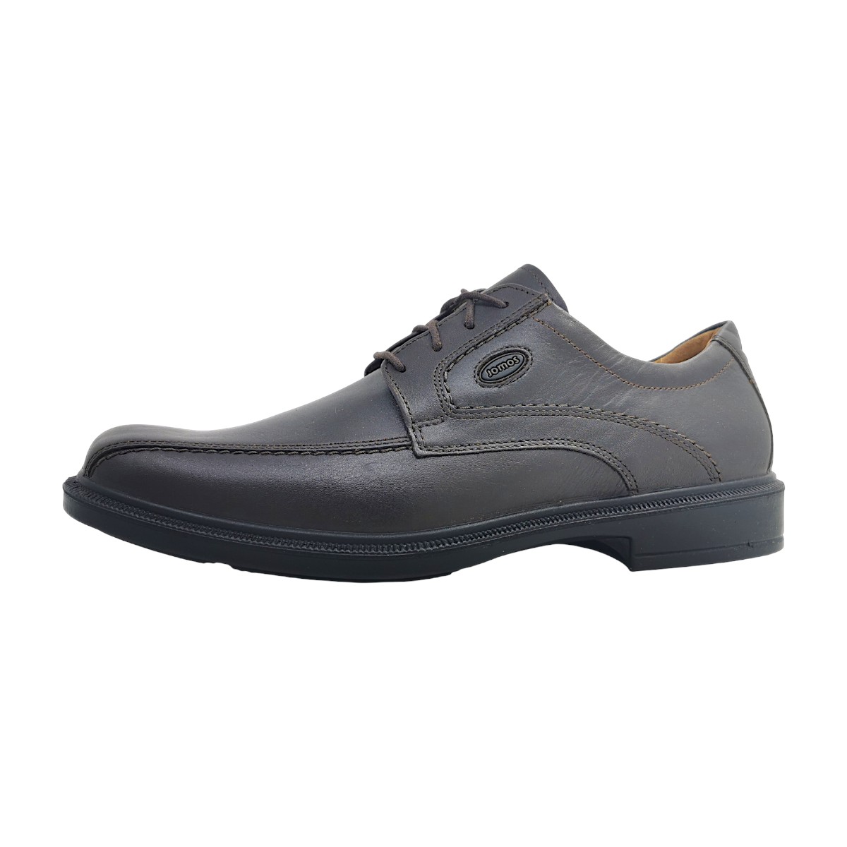 Jomos Herrenschuhe eleganter Schnürer Braun Freizeit