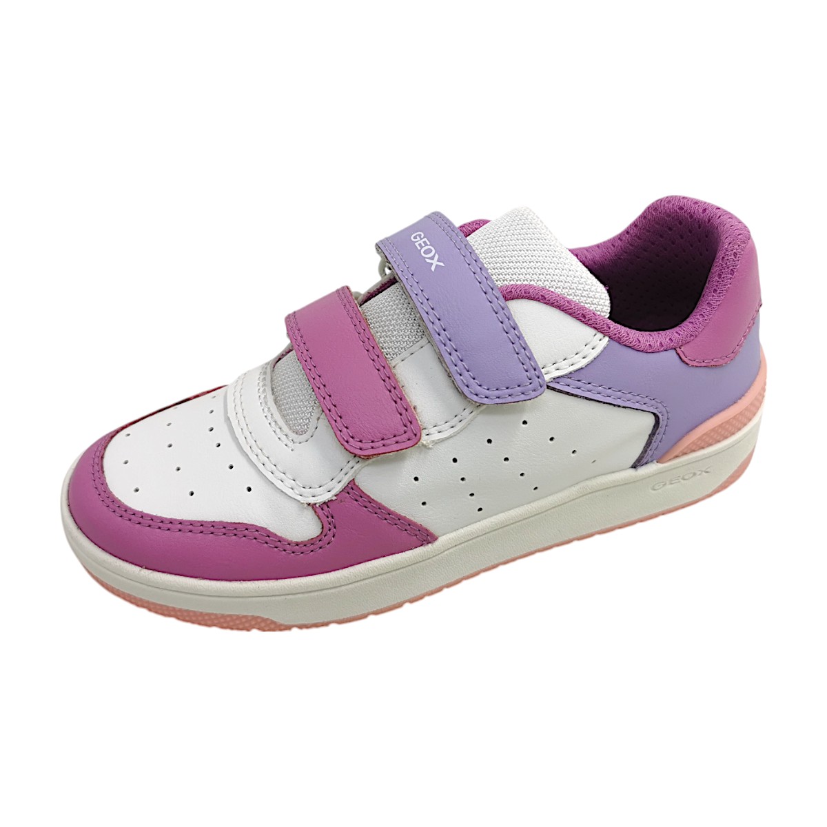 Geox Washiba J45HXB-000BC/C1Z8B Weiß white/cyclamen C1Z8B