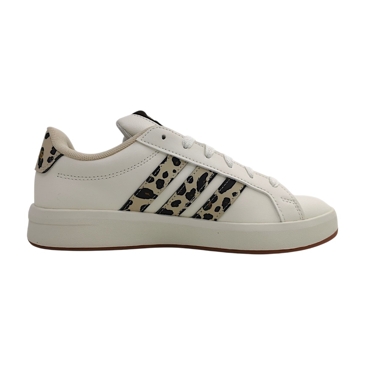 adidas Grand Court J KJ4849 Weiß white/linen/coffee/leo adidas Grand Court J KJ4849 Weiß white/linen/coffee/leo