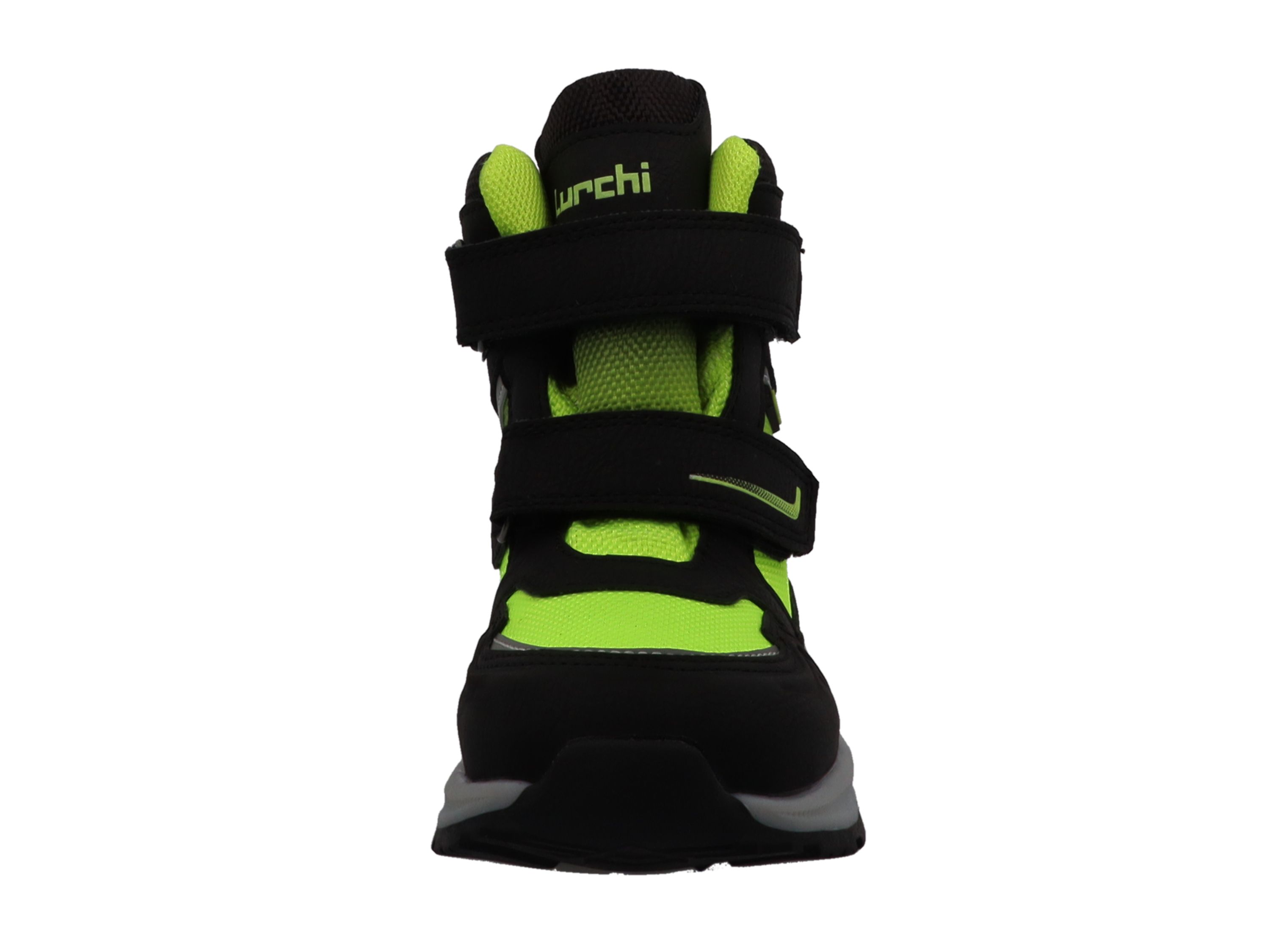 Lurchi 95L0083010 Schwarz Black/lime 01917