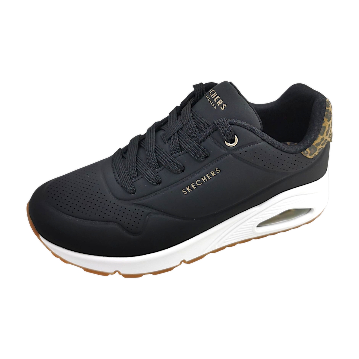 Skechers Uno - Jungle Nite 177093 BKLD Schwarz black/leo BKLD