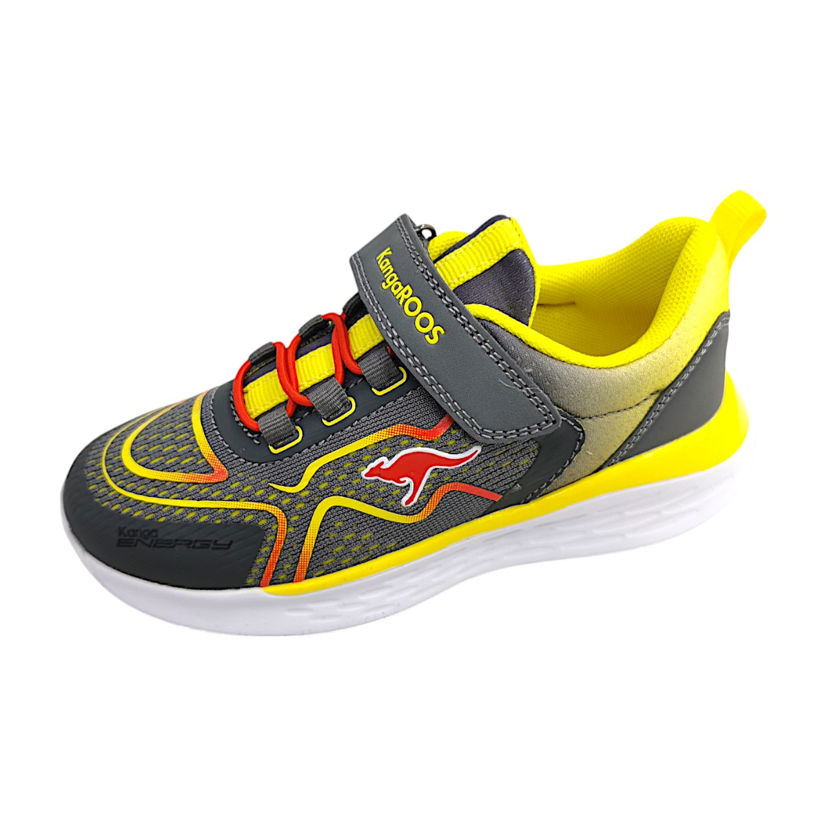 KangaRoos 10019-000/2251 Grau steel grey/lemon