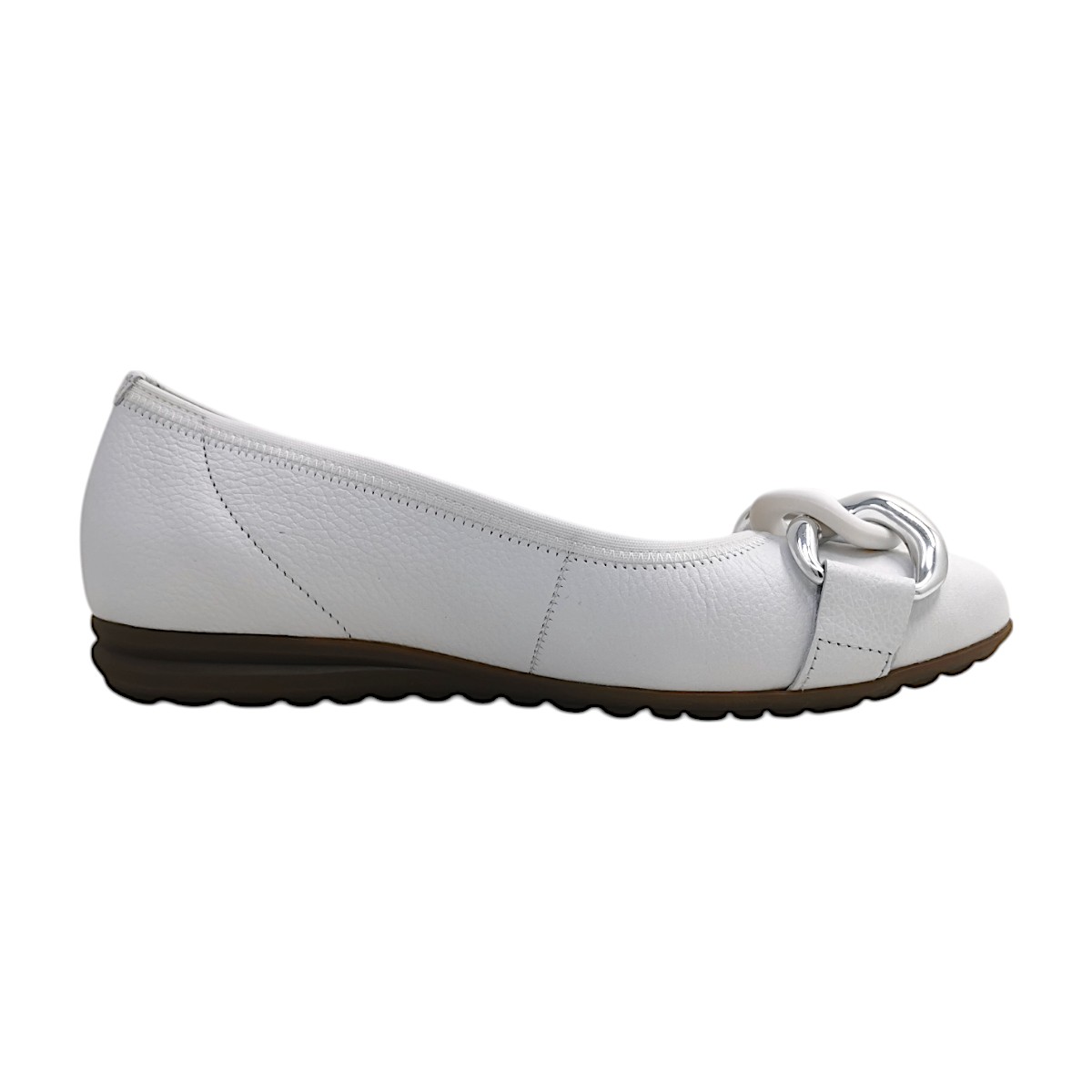 Gabor Comfort 62.625.50 Weiß weiss (uni+silber)