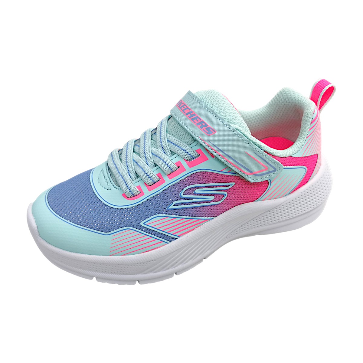 Skechers Microspec Advance - Oasis 303657L AQMT Blau aqua/multi AQMT