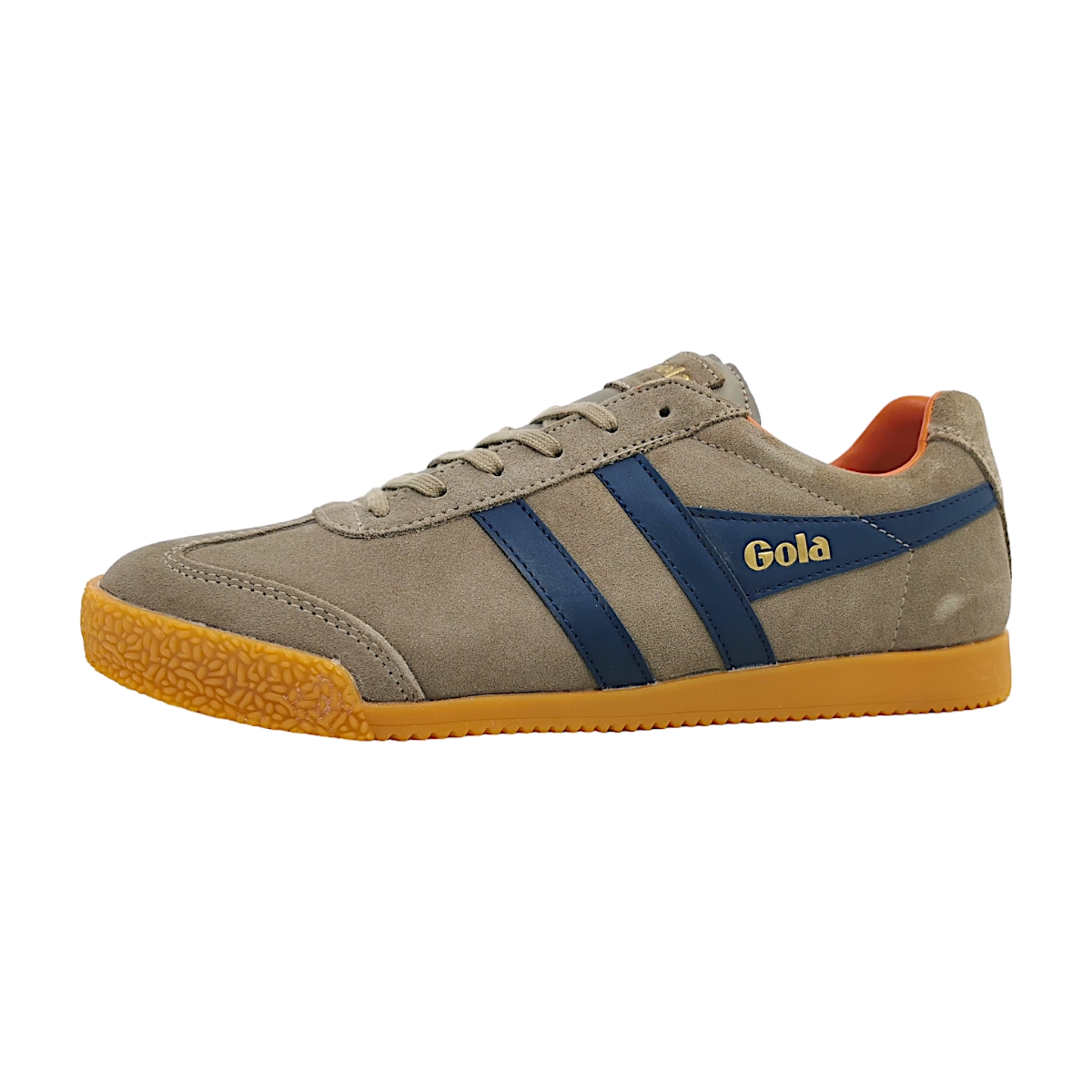 Gola Harrier CMA192FE207 Braun Rhino/ Navy/ Moody Orange Gola Harrier CMA192FE207 Braun Rhino/ Navy/ Moody Orange