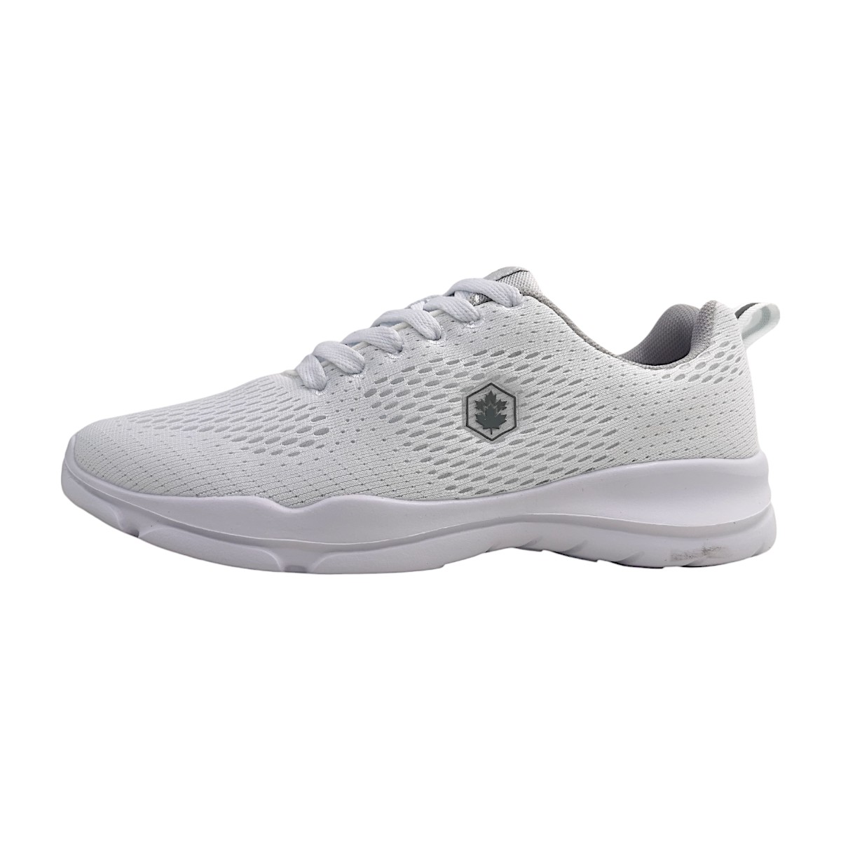 Lumberjack Agatha Damenschuhe Schnürschuhe sportlicher Schnürer Weiß Freizeit