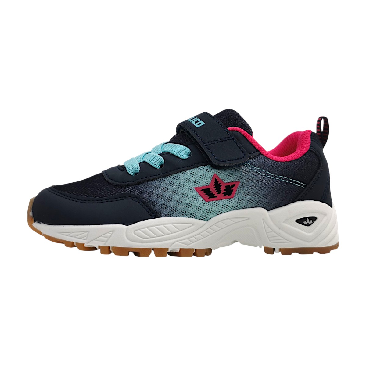 Lico V Bronte V Sportschuhe Kinder Laufschuhe Blau Sport (navy/turquoise/pink, Gr. 1:38)