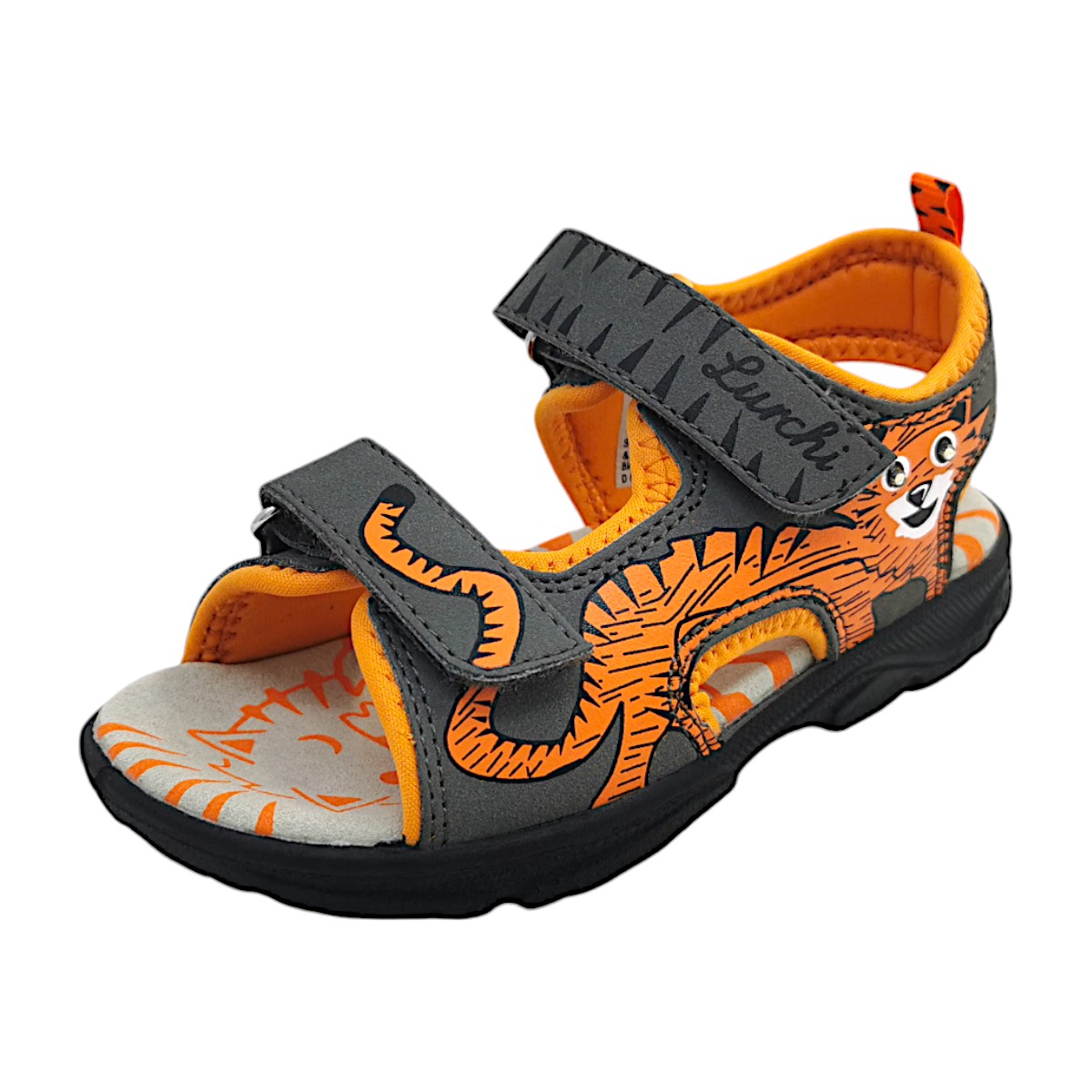 Lurchi 74L1303004 Grau steel/orange