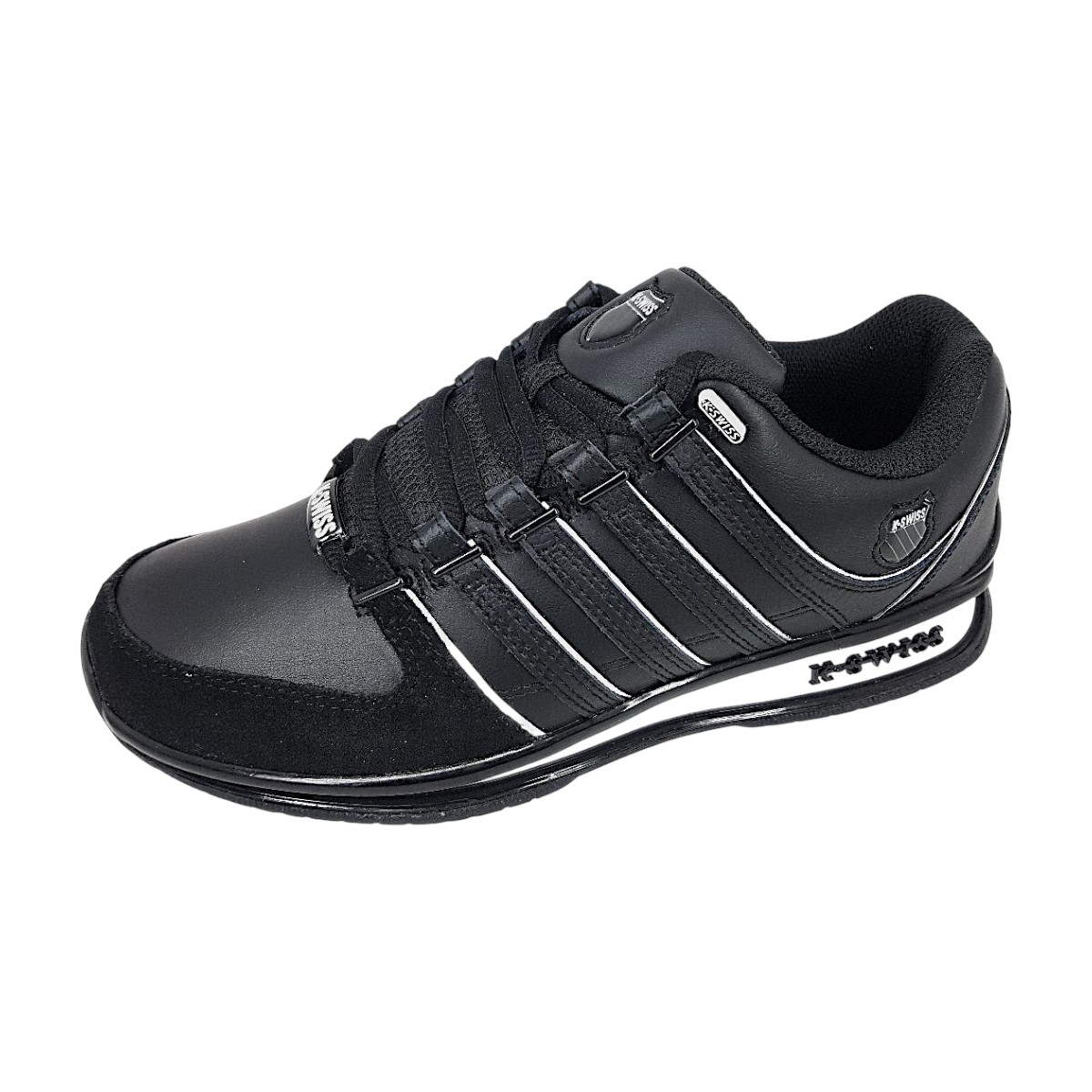 K-Swiss 01235-002 Schwarz Black/White 002