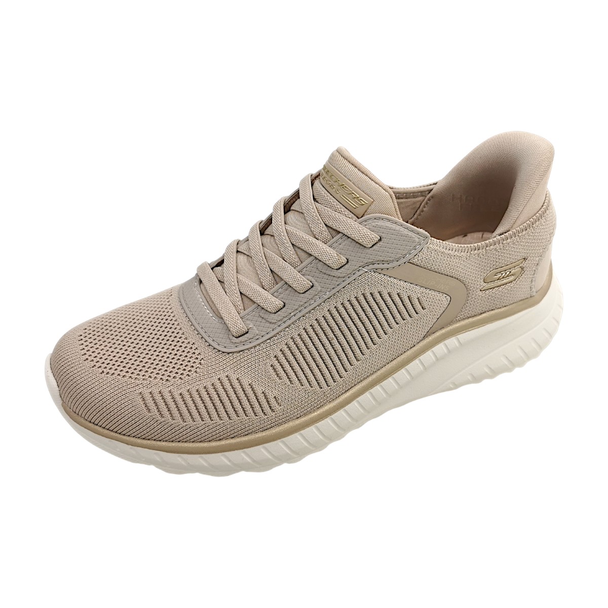 Skechers Bobs Squad Chaos-Current 117497 NTGD Beige narure/gold NTGD Skechers Bobs Squad Chaos-Current 117497 NTGD Beige narure/gold NTGD