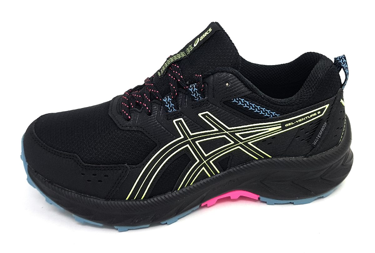Asics Gel-Venture 1012B519-002 Schwarz 002 Black Lime