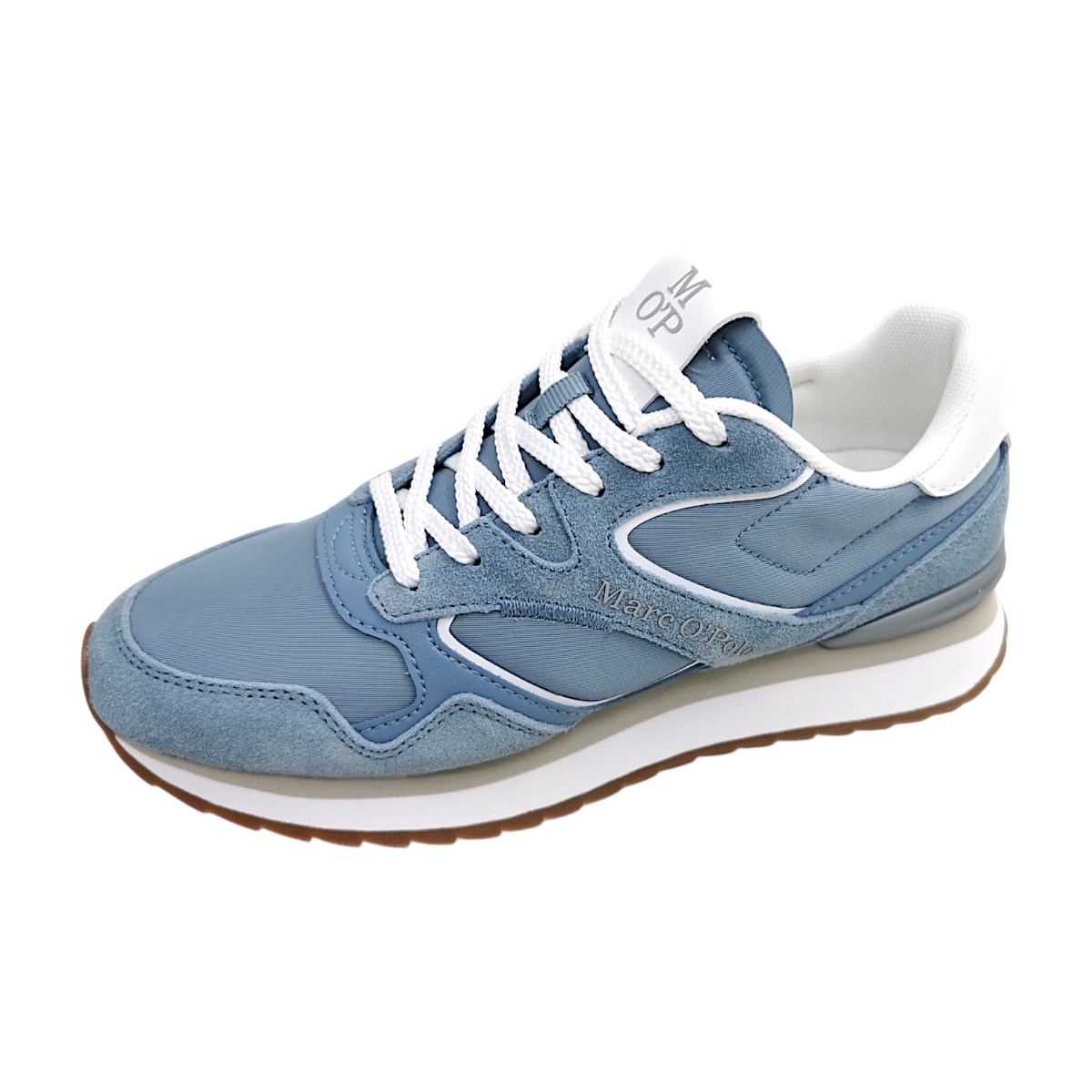 Marc O'Polo Sneaker 60219323502349/838 Blau high sky/offwhite 838