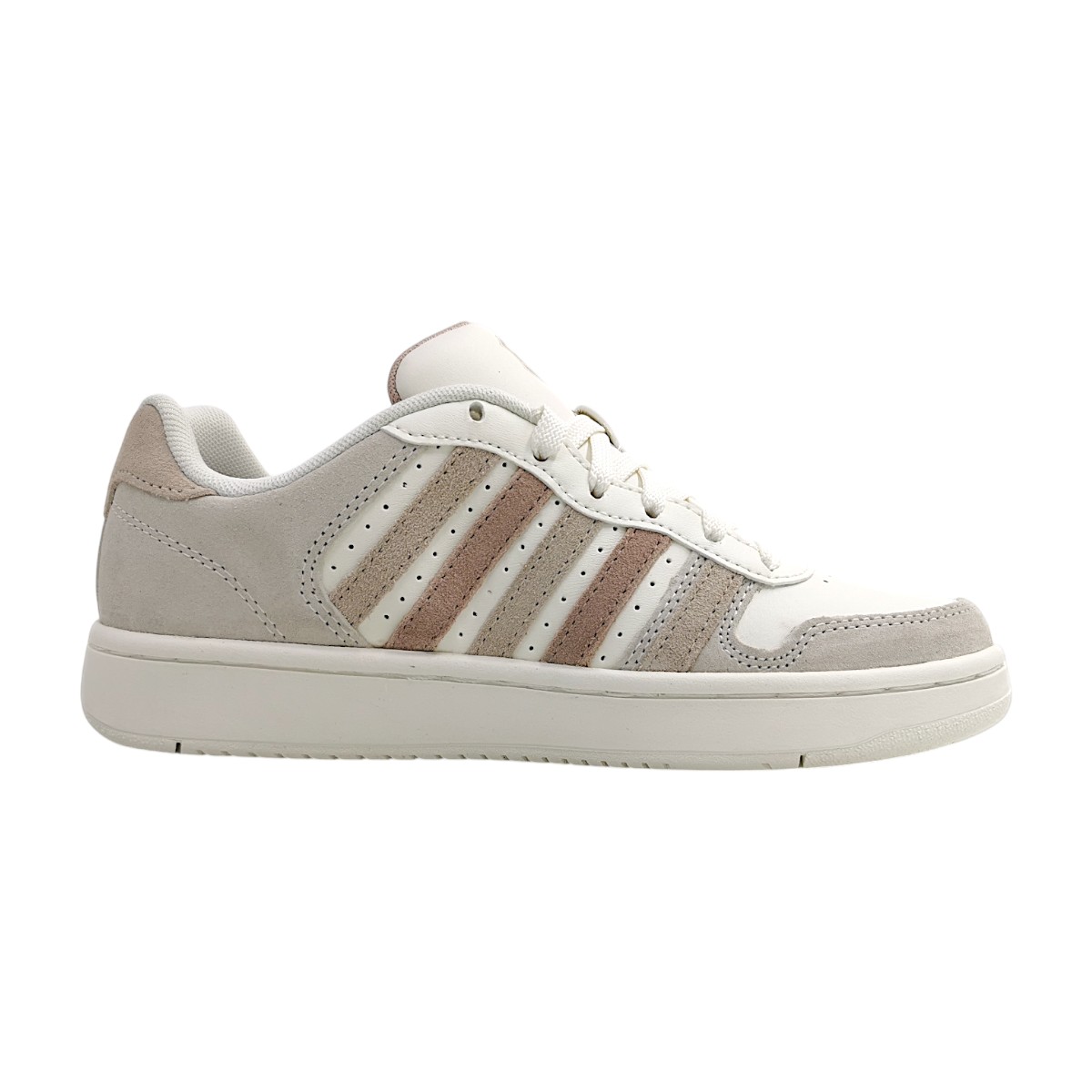 K-Swiss Court Palisades 96931-160 Weiß snow white/grey/rosedust