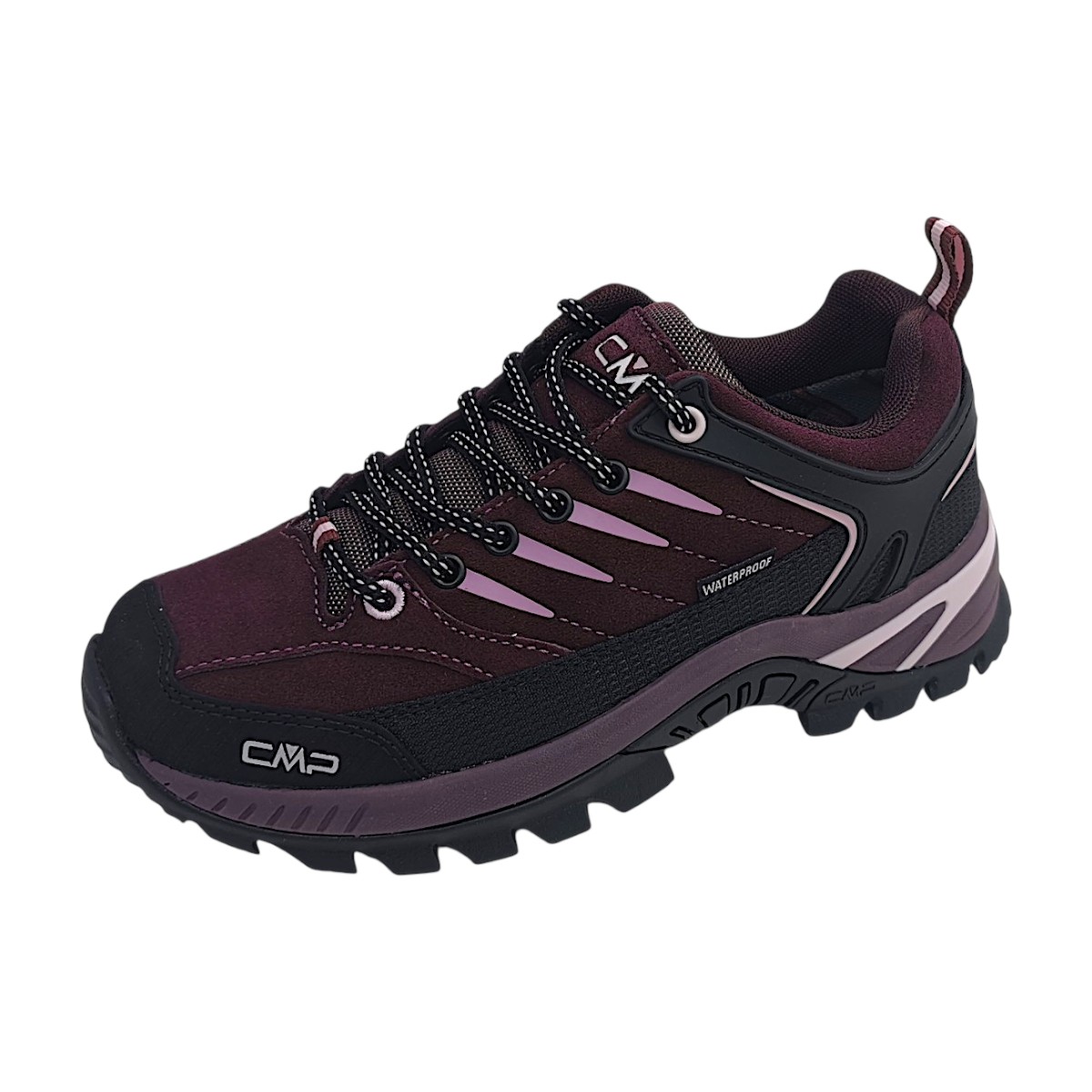 CMP Rigel 2.0 Low Wmn WP Trek 3Q18246-27CZ Rot plum/soft pink 27CZ