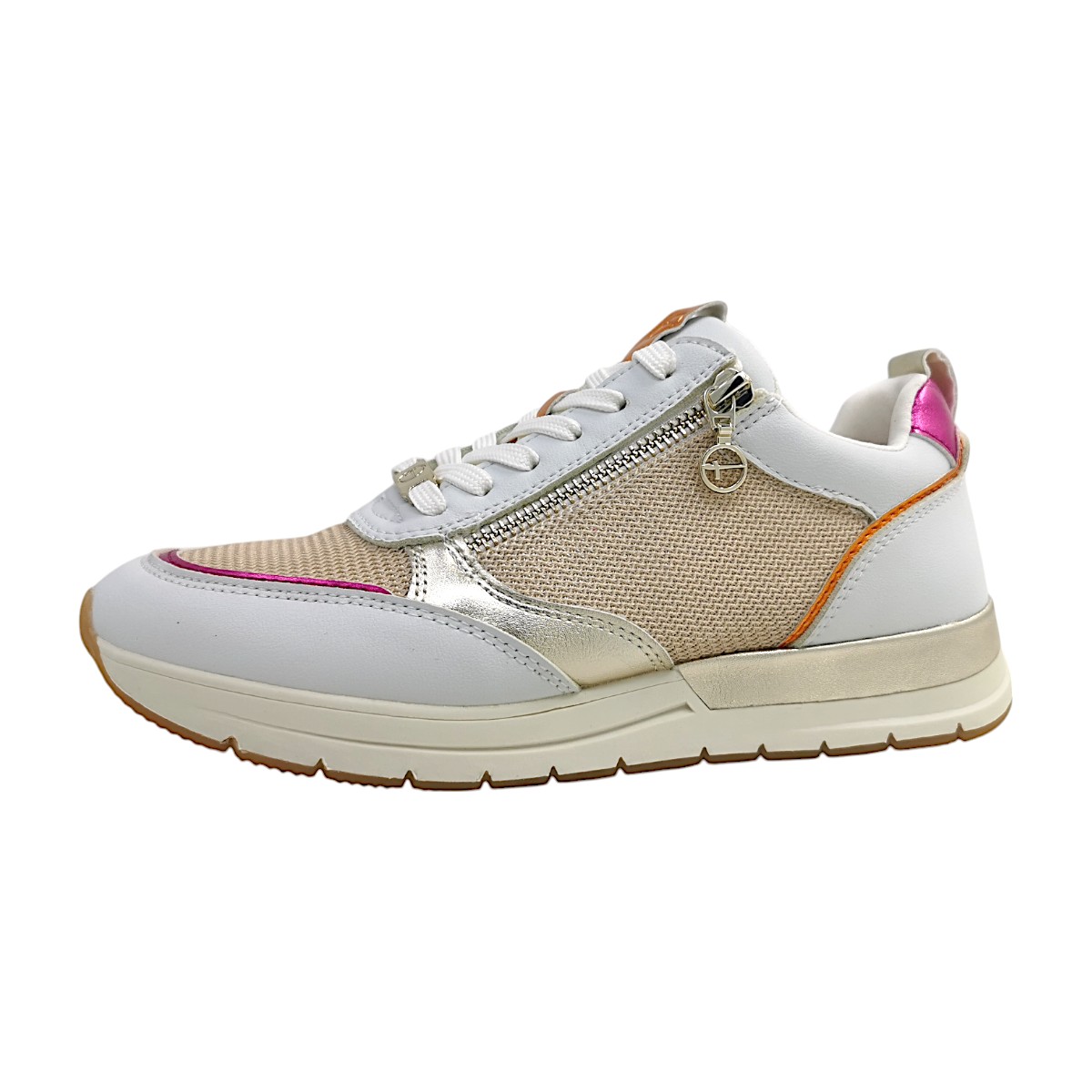 Tamaris 1-23732-41-132 Weiß white/gold 132
