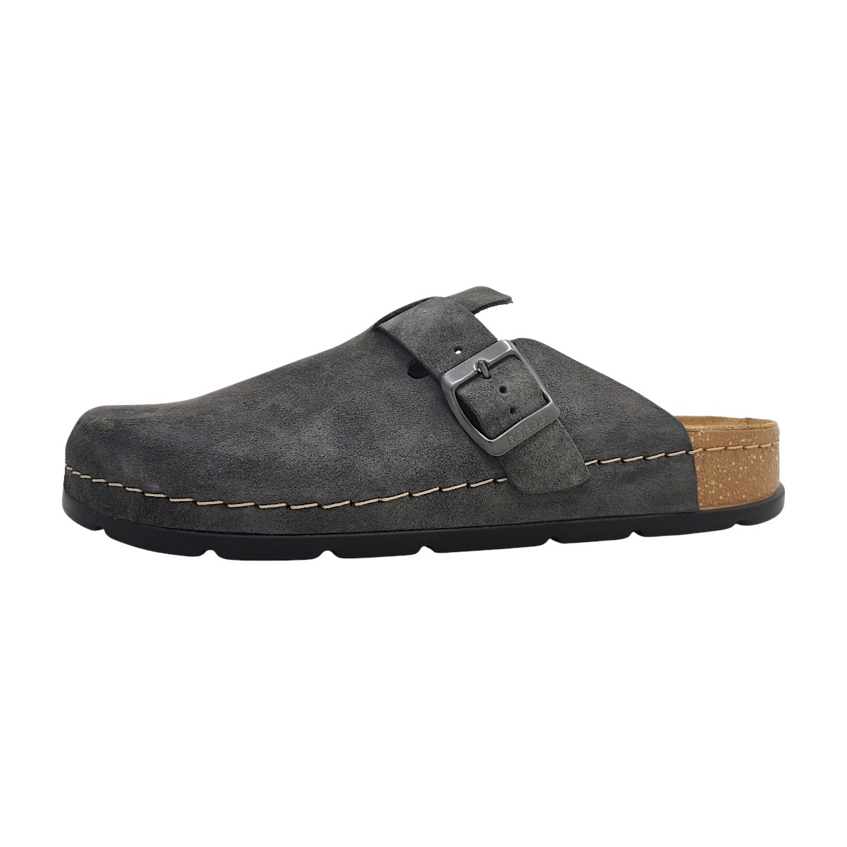 Rohde Herrenschuhe Pantoletten Grau Freizeit