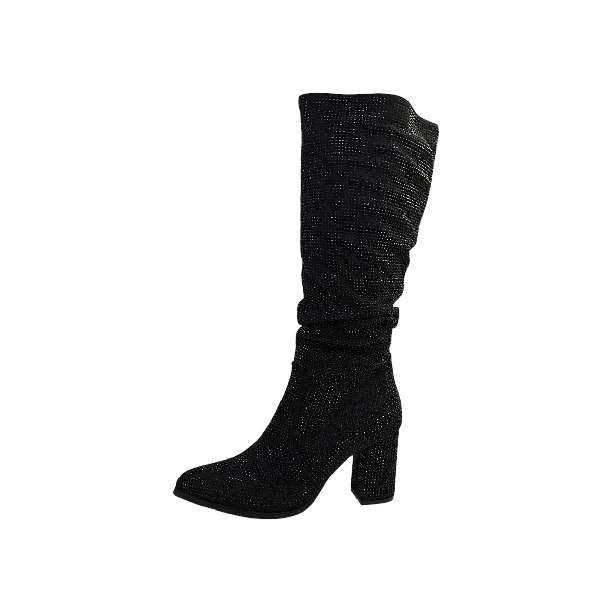La Strada Damenschuhe Schaftstiefel Schwarz Freizeit (Black, Gr. 1:39)