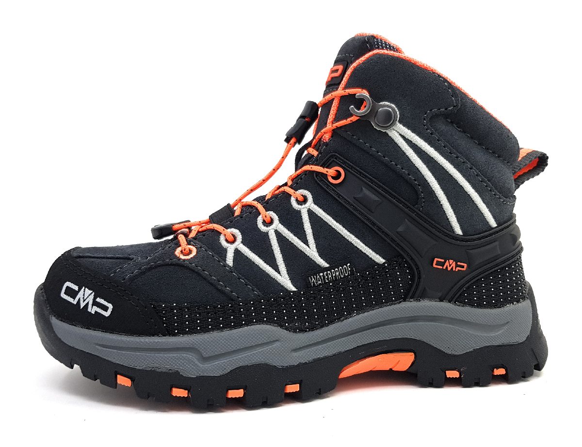 CMP Ki. Trekking Rig. Waterpr Kinderschuhe Jungen Schnürstiefel Grau CMP Ki. Trekking Rig. Waterpr Kinderschuhe Jungen Schnürstiefel Grau