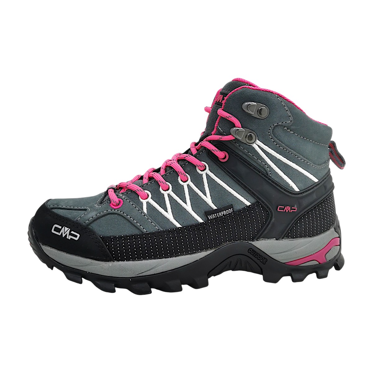 CMP Sportschuhe Damen Outdoorschuhe Wanderschuh Grau Freizeit